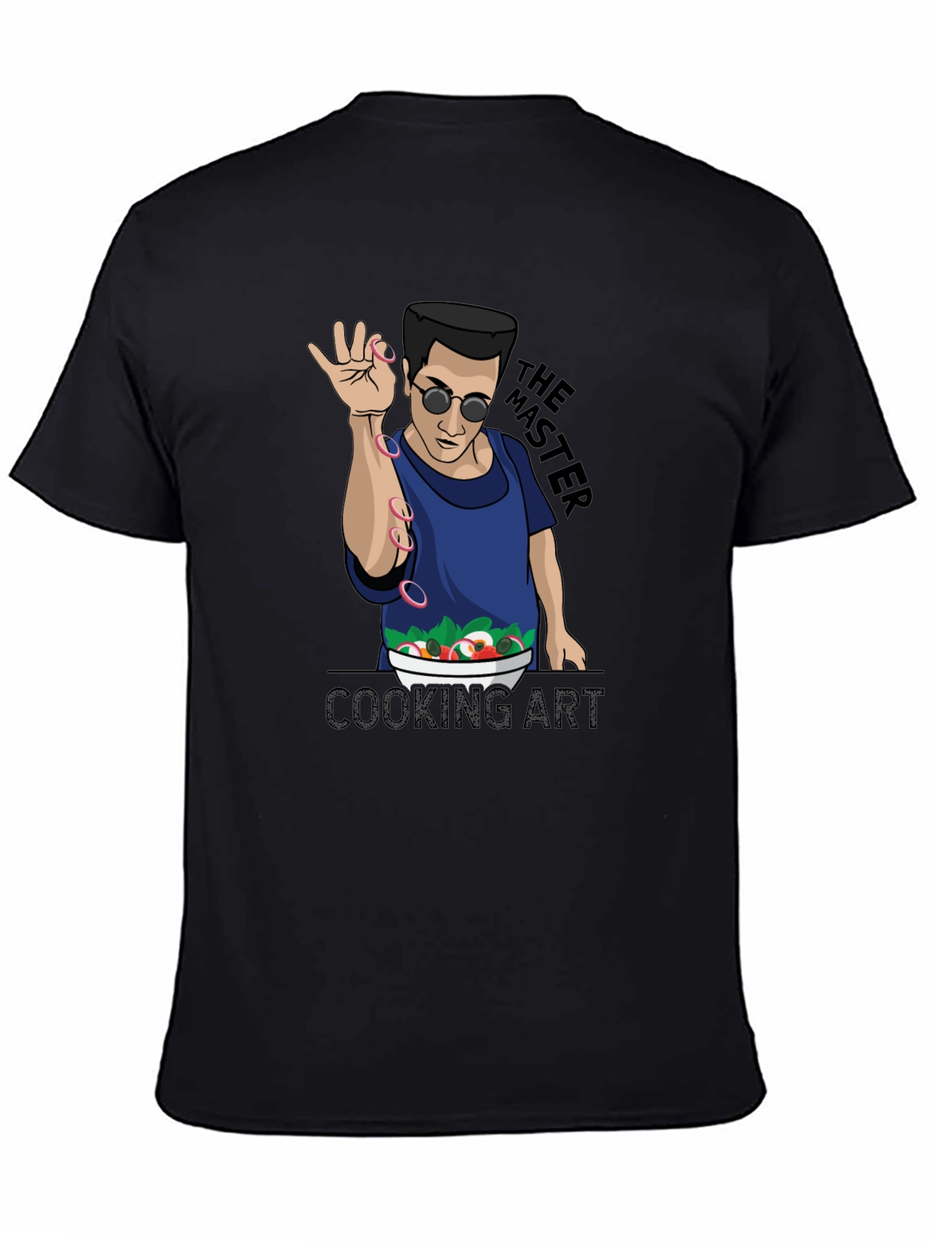 The Master Cooking Art T-Shirt - Black