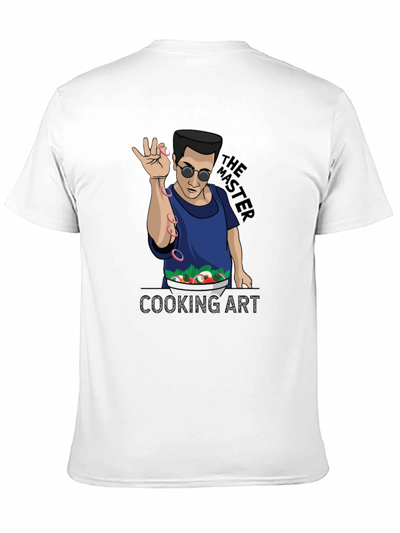 The Master Cooking Art T-Shirt - Black