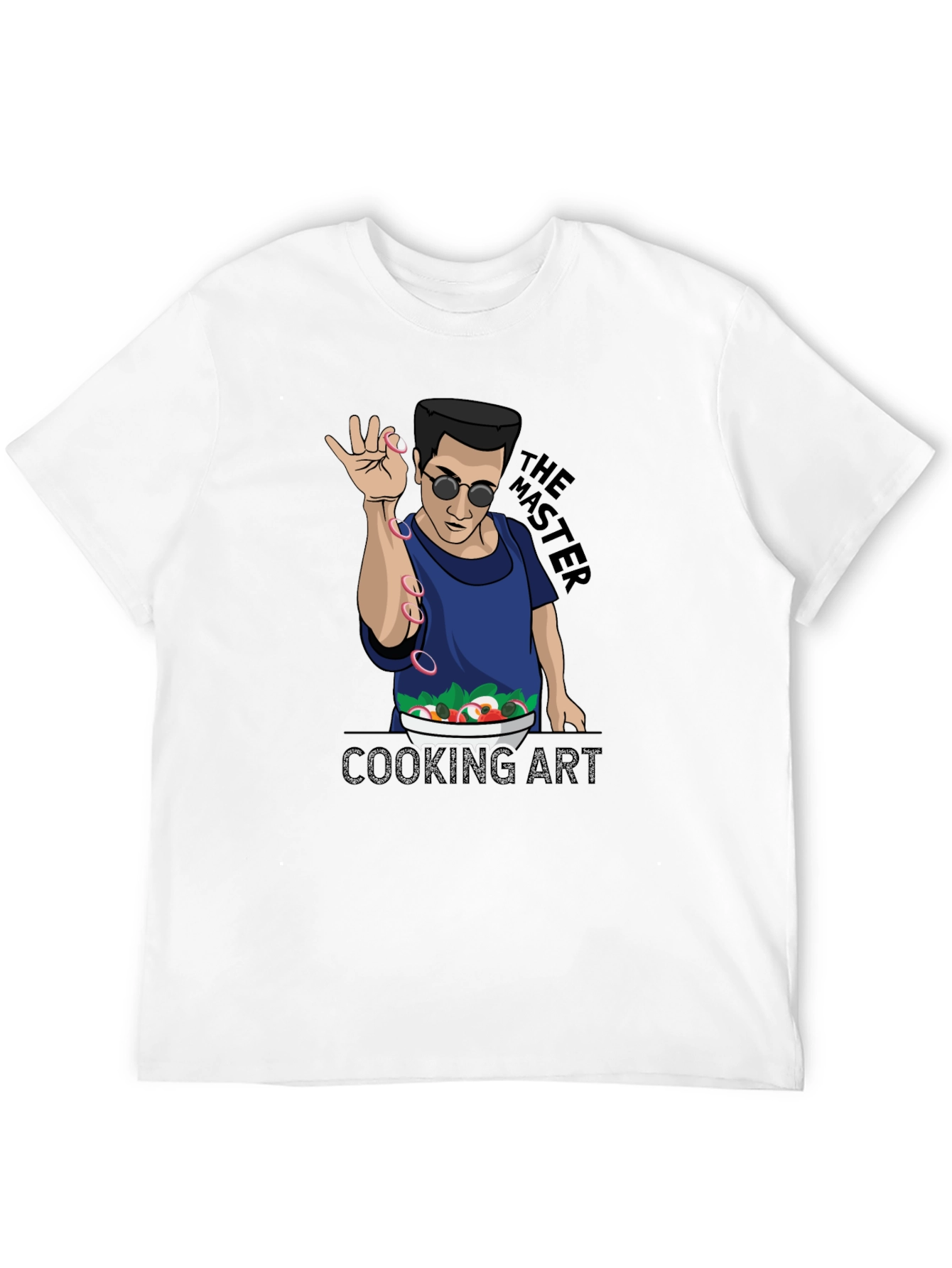 The Master Cooking Art T-Shirt - Black