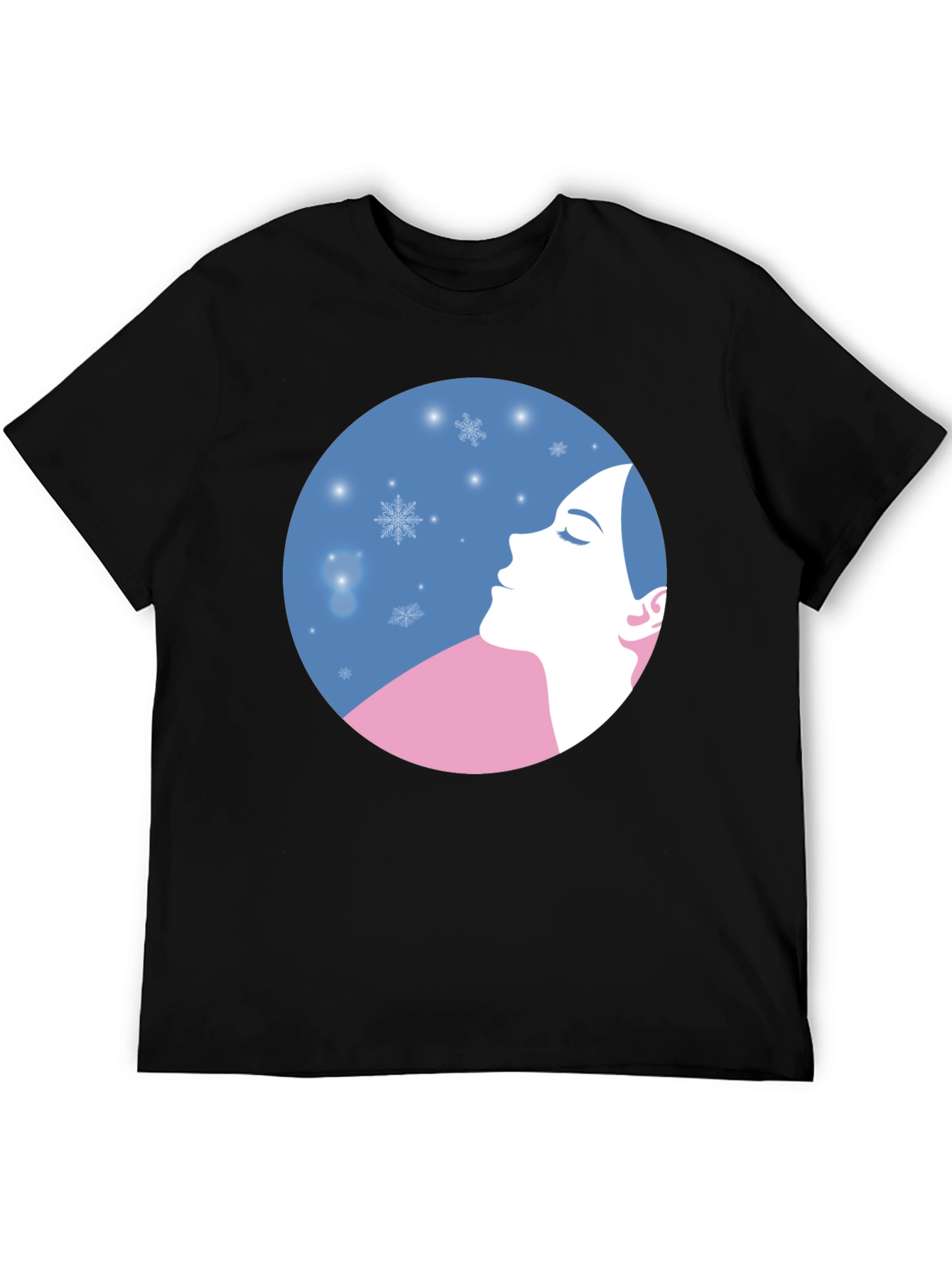 Winter Dream T-Shirt - Artistic Silhouette Design