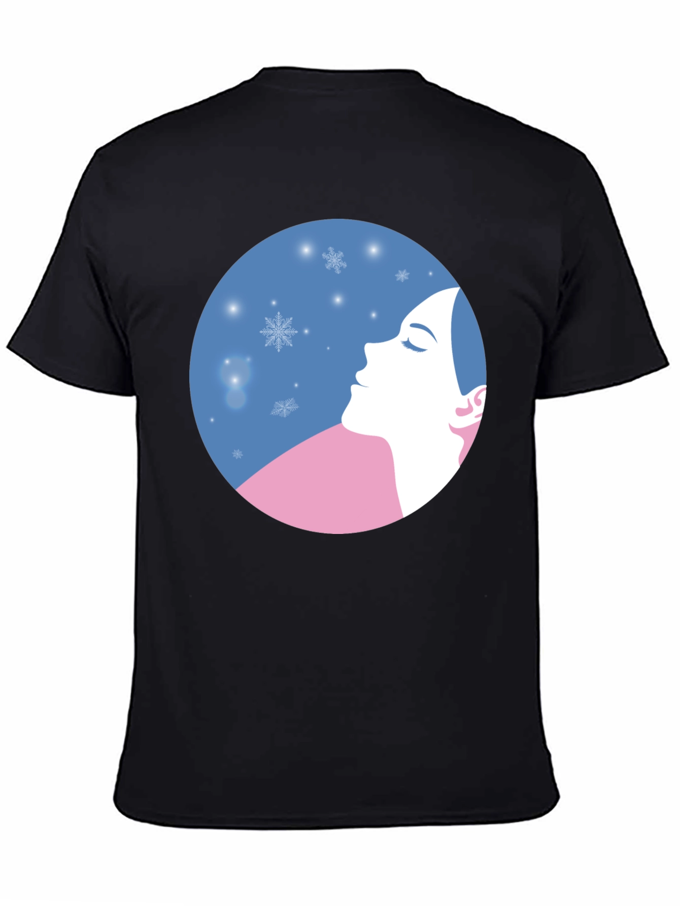 Winter Dream T-Shirt - Artistic Silhouette Design