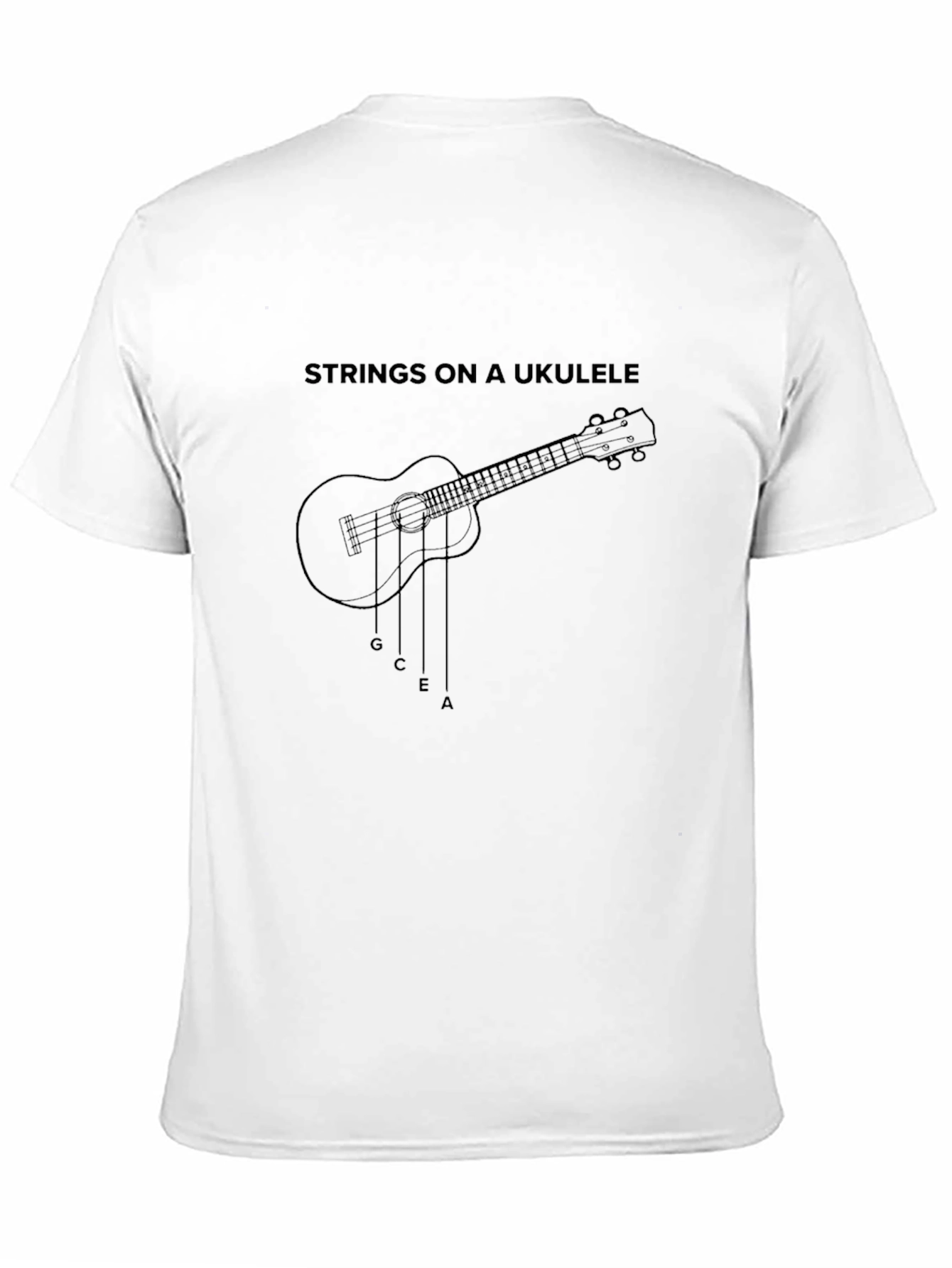 Ukulele Strings Graphic Tee