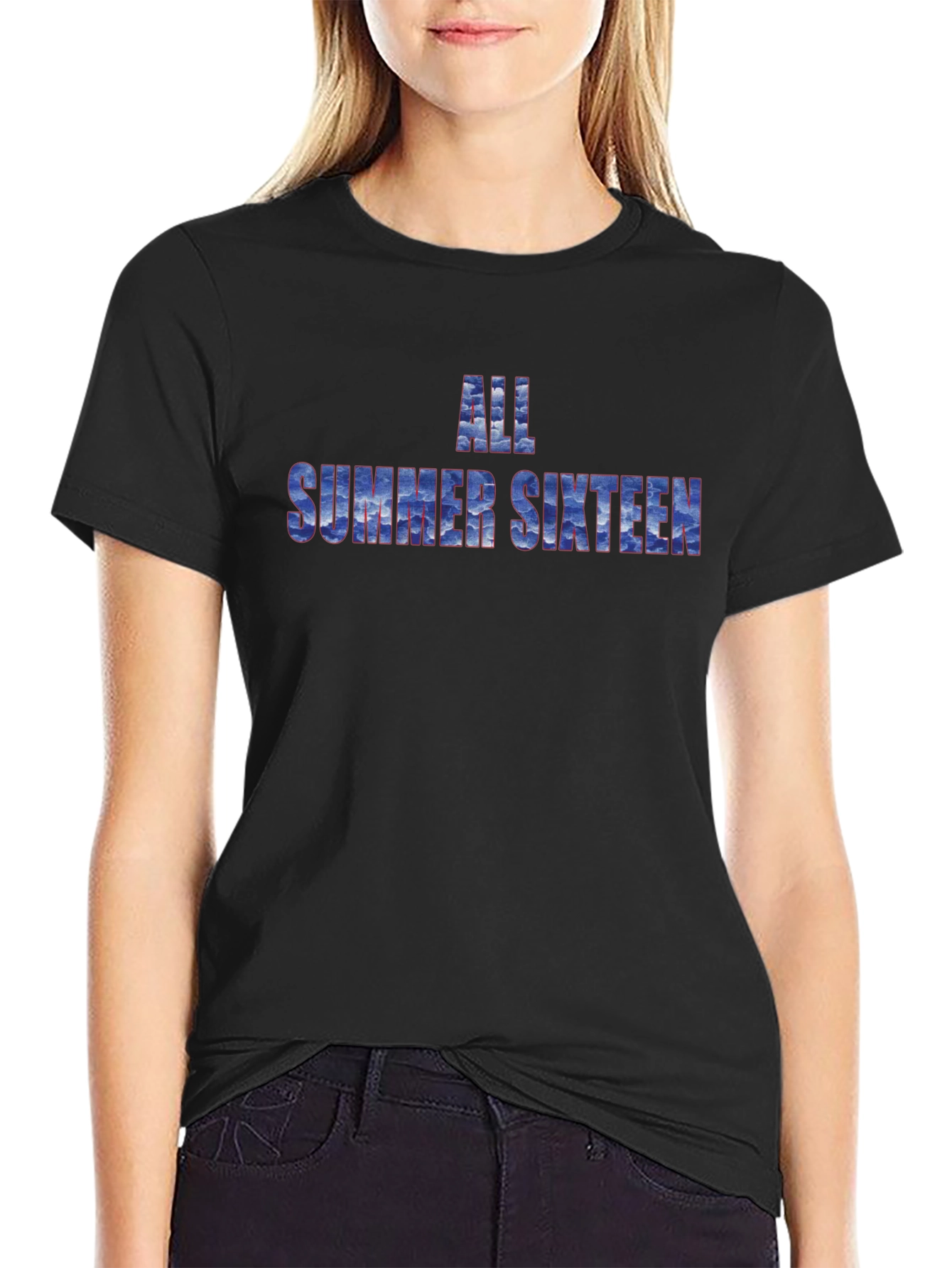 All Summer Sixteen Graphic Tee - Black