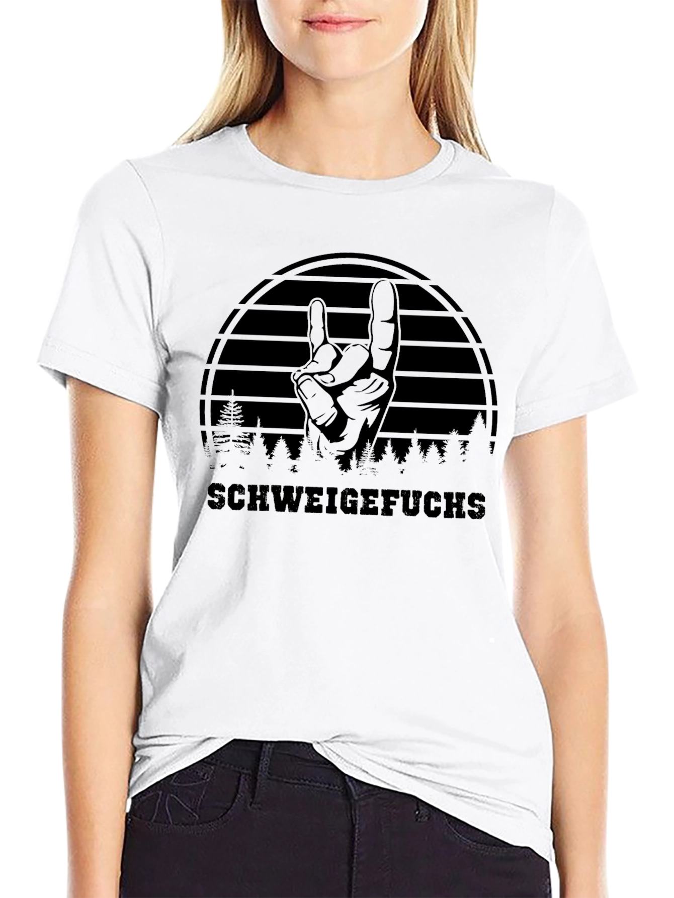 Schweigefuchs Graphic Tee - Rock On