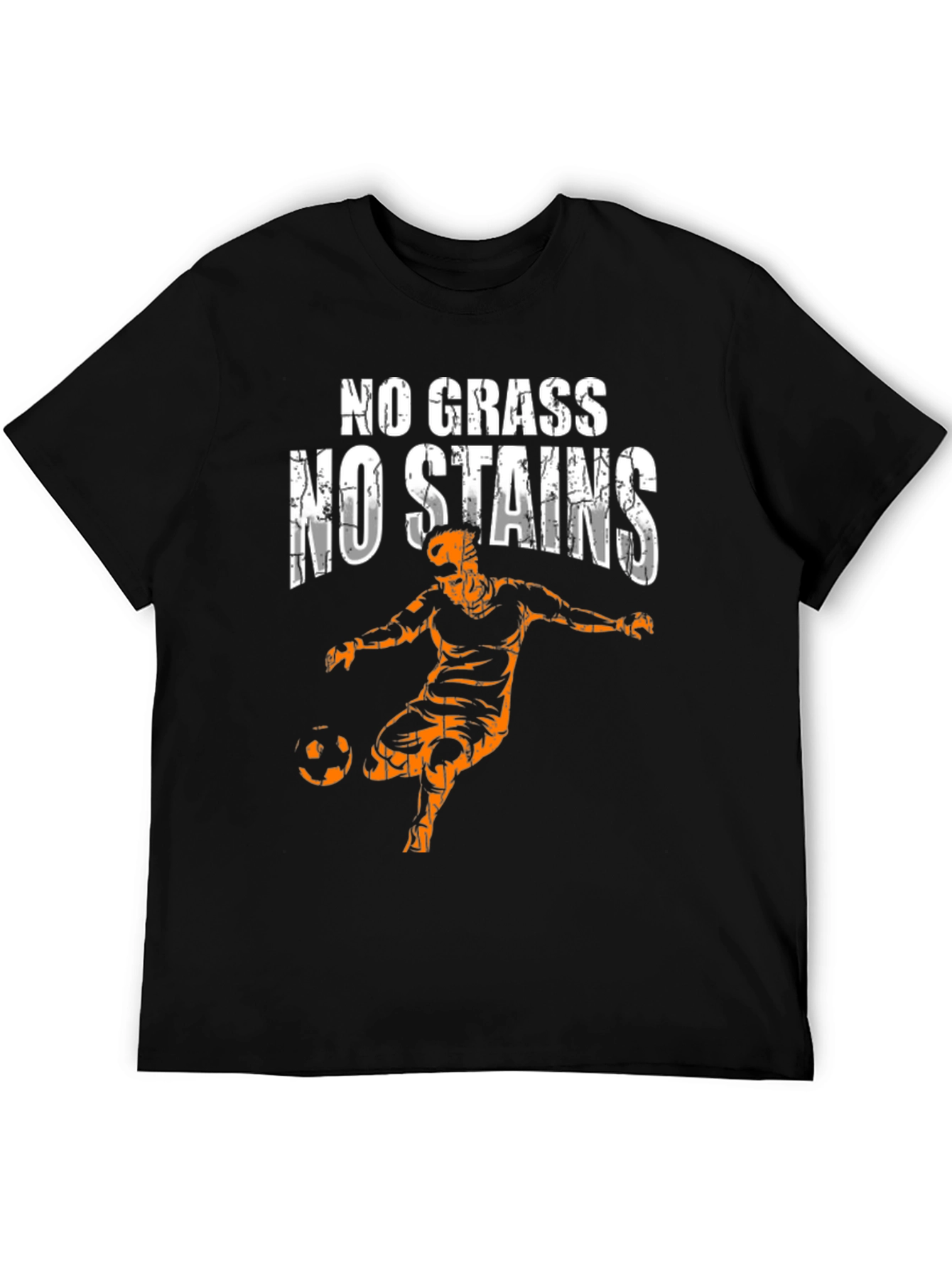 No Grass No Stains Soccer T-Shirt
