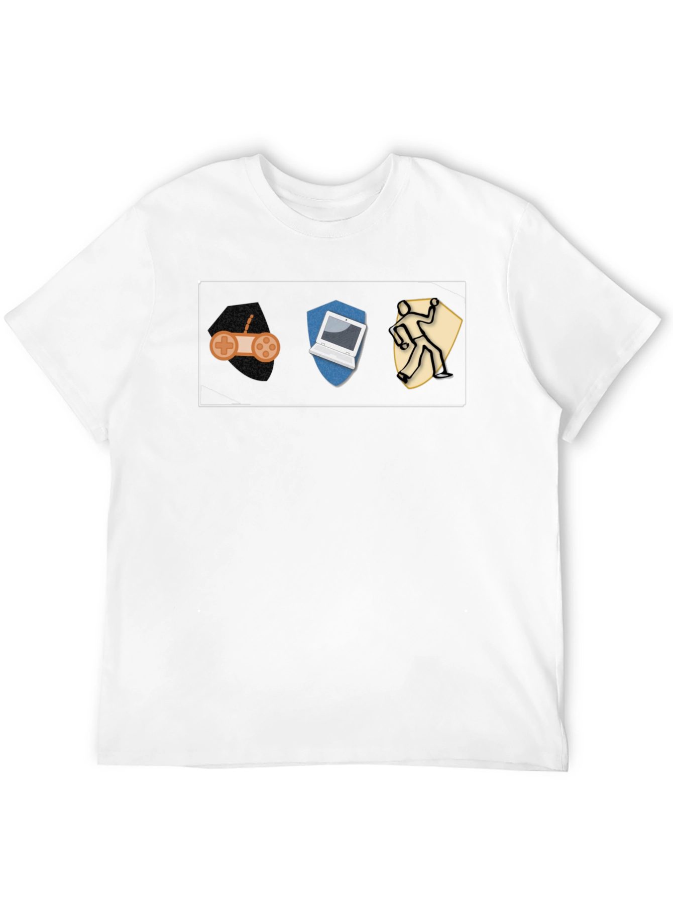 Gamer Hacker Thief T-Shirt - Black Cotton Tee