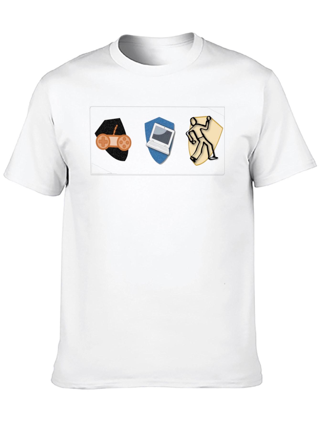 Gamer Hacker Thief T-Shirt - Black Cotton Tee