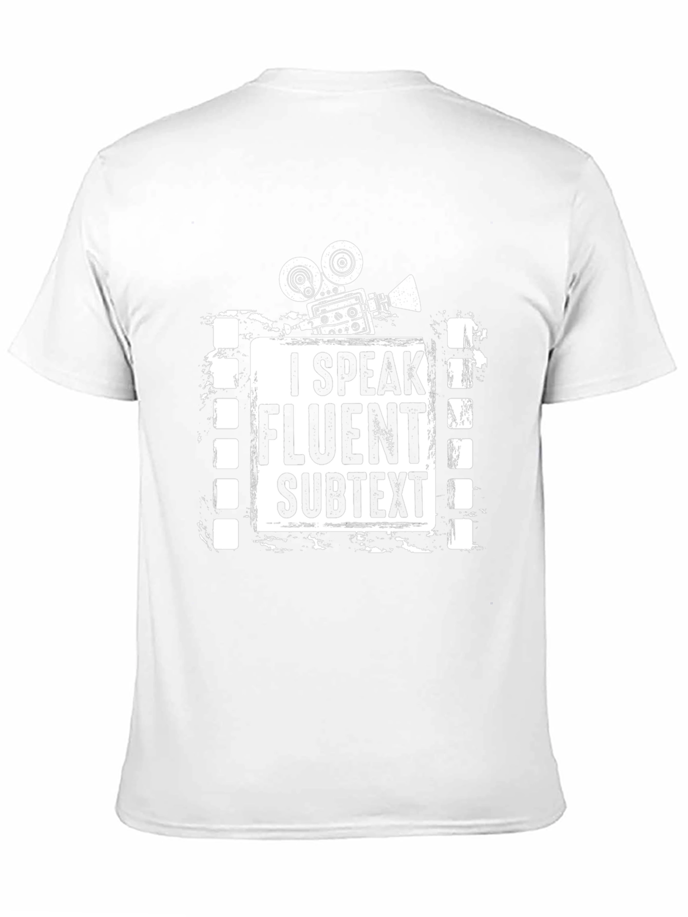 I Speak Fluent Subtext T-Shirt - Movie Buff Tee