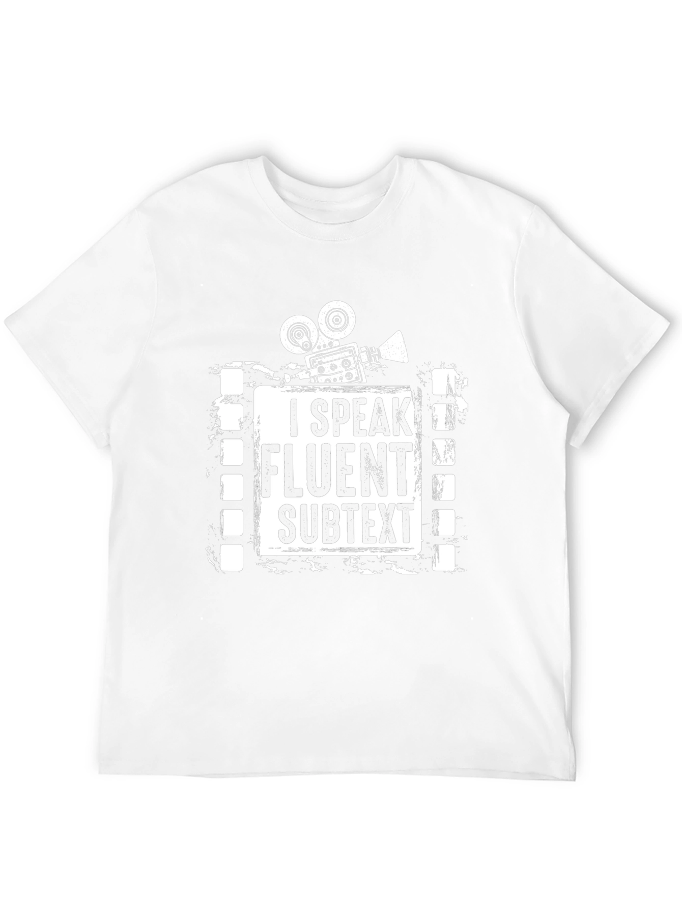 I Speak Fluent Subtext T-Shirt - Movie Buff Tee