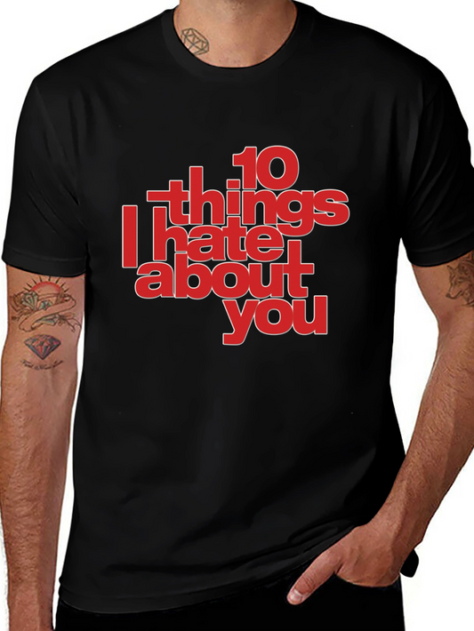 10 Things I Hate About You Movie T-Shirt