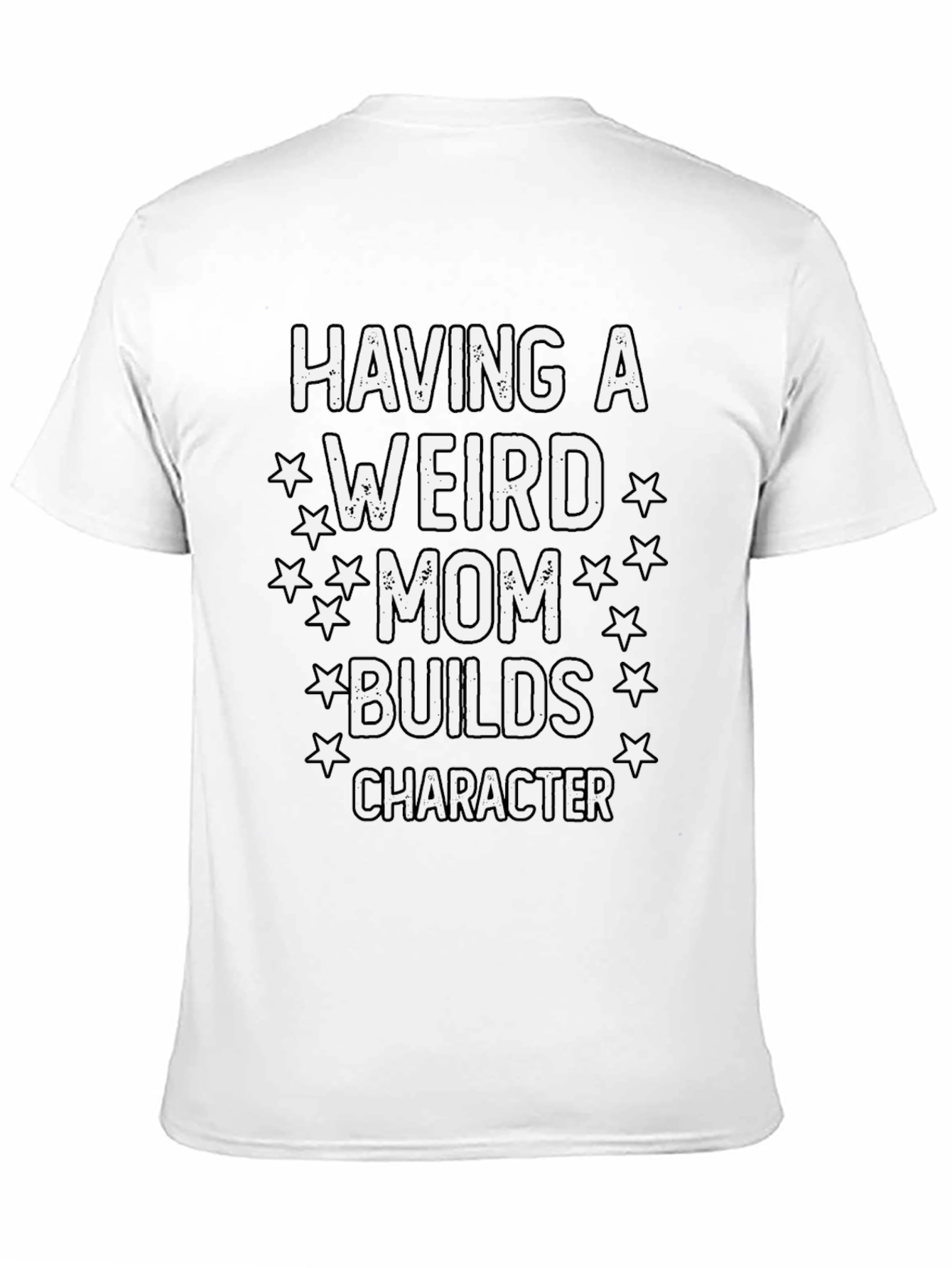 Weird Mom Builds Character Graphic Tee