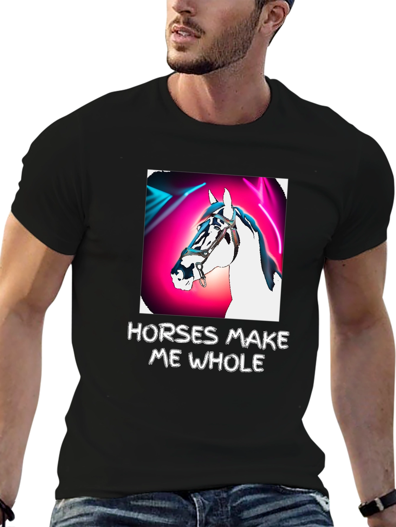 Horses Make Me Whole Graphic Tee