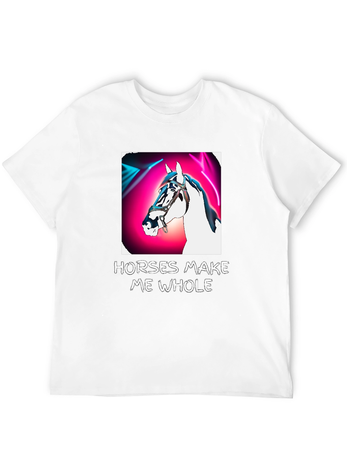 Horses Make Me Whole Graphic Tee
