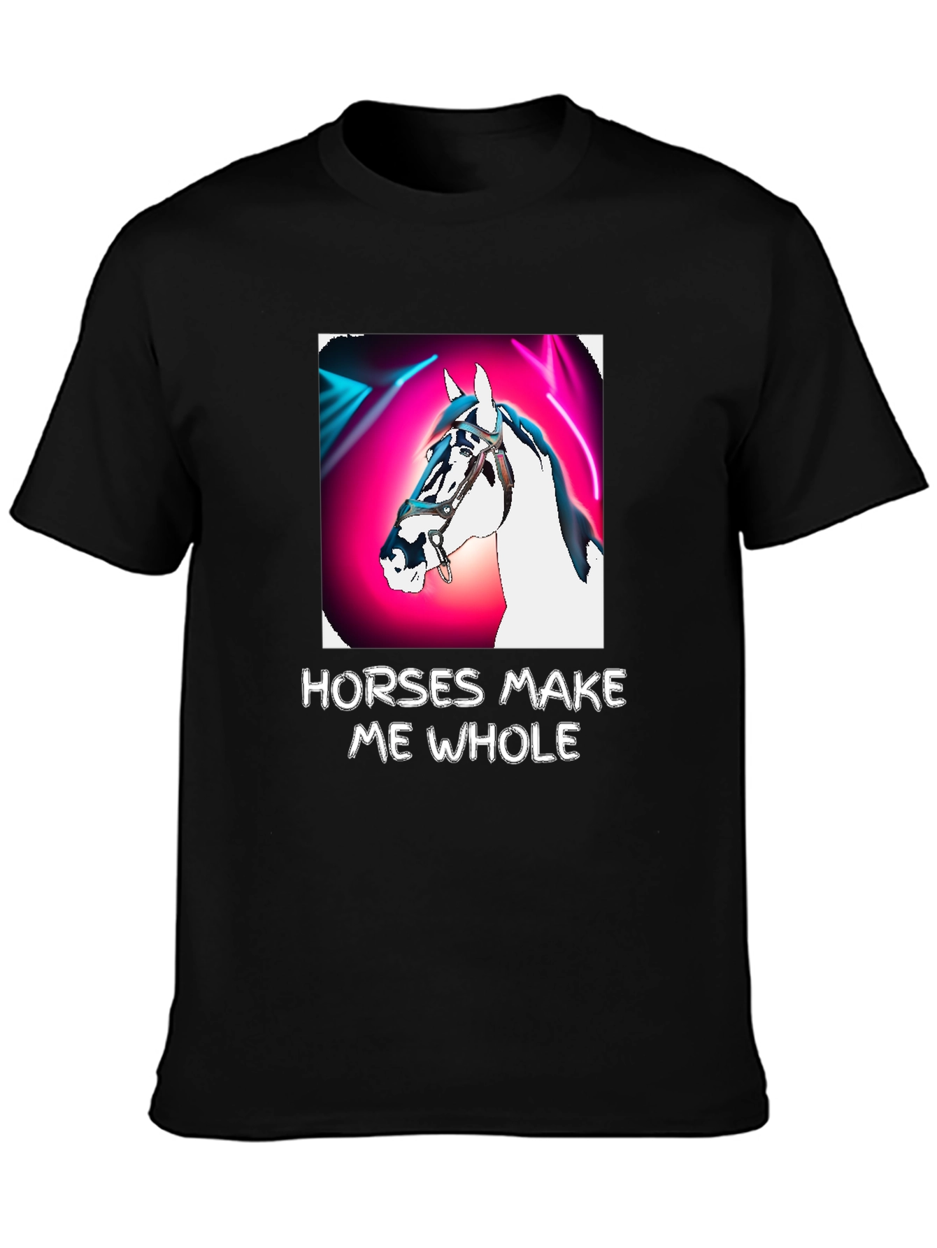Horses Make Me Whole Graphic Tee