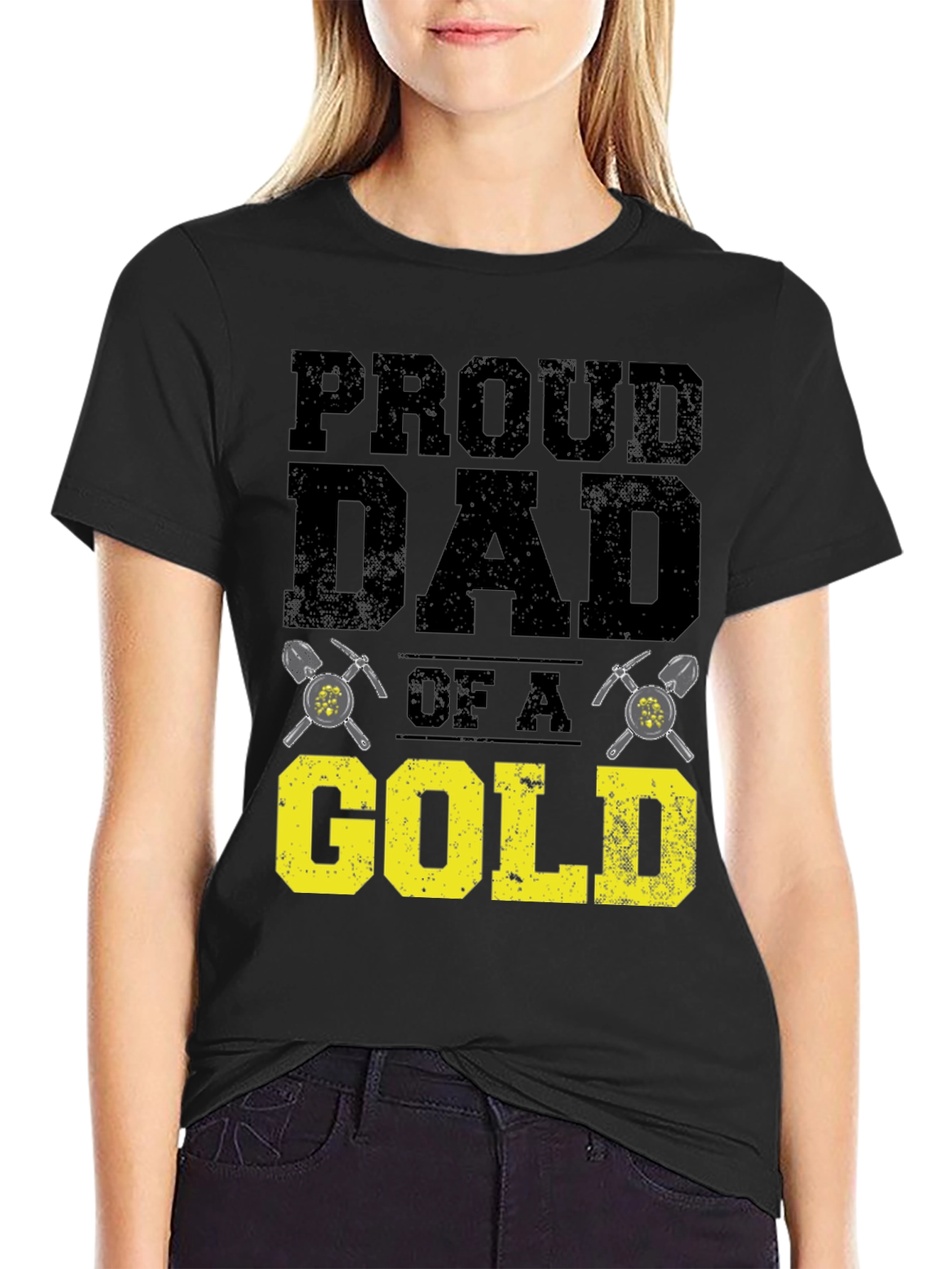 Proud Dad of a Gold Miner T-Shirt