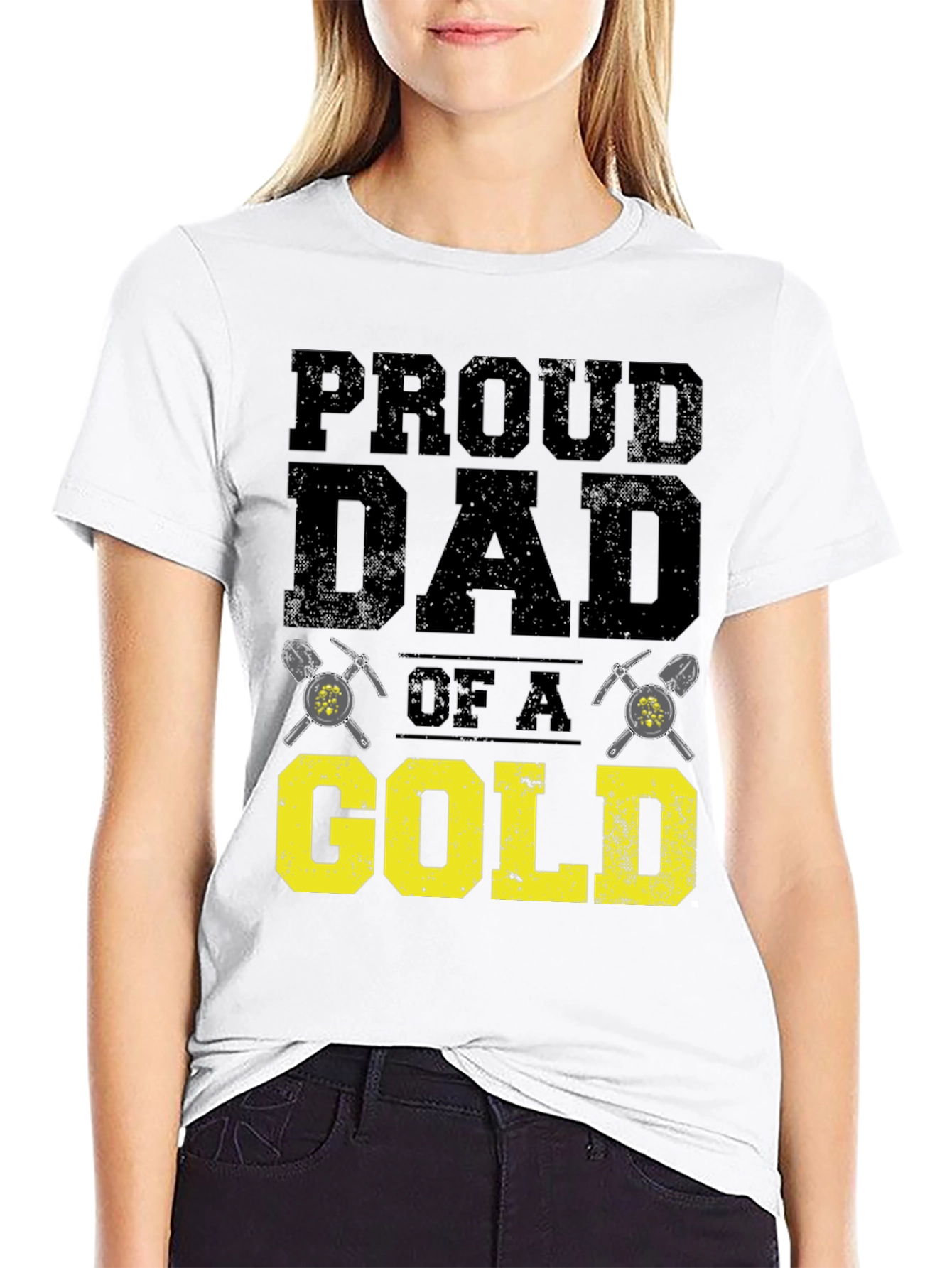 Proud Dad of a Gold Miner T-Shirt