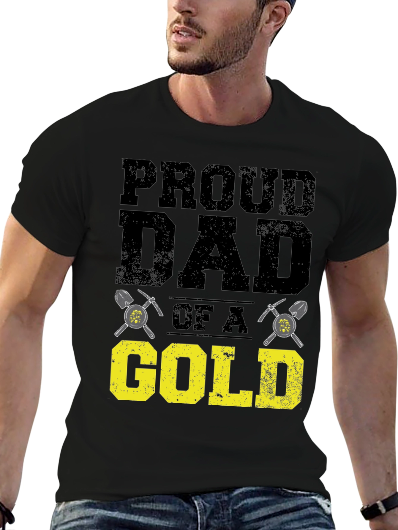 Proud Dad of a Gold Miner T-Shirt