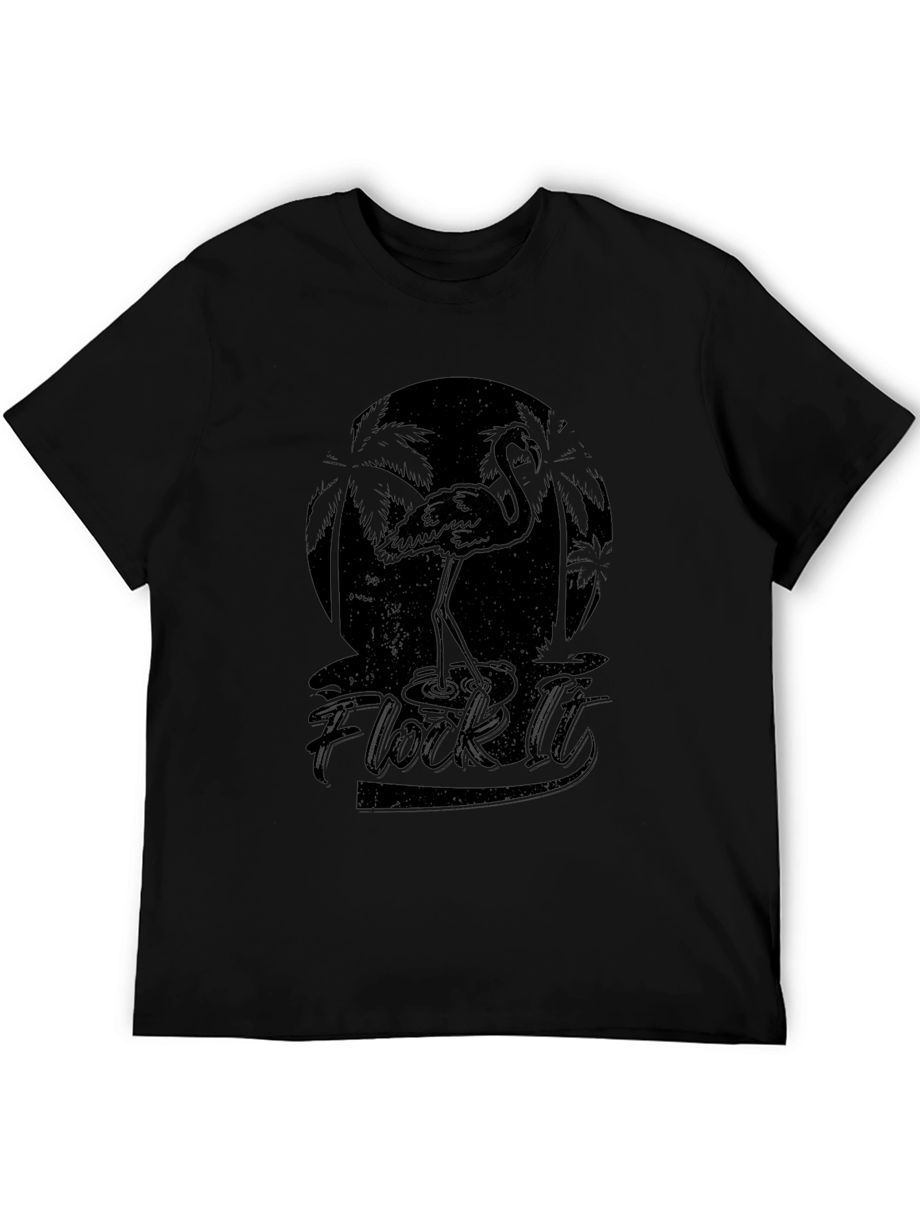 Flock It Flamingo Graphic Tee - Tropical Style