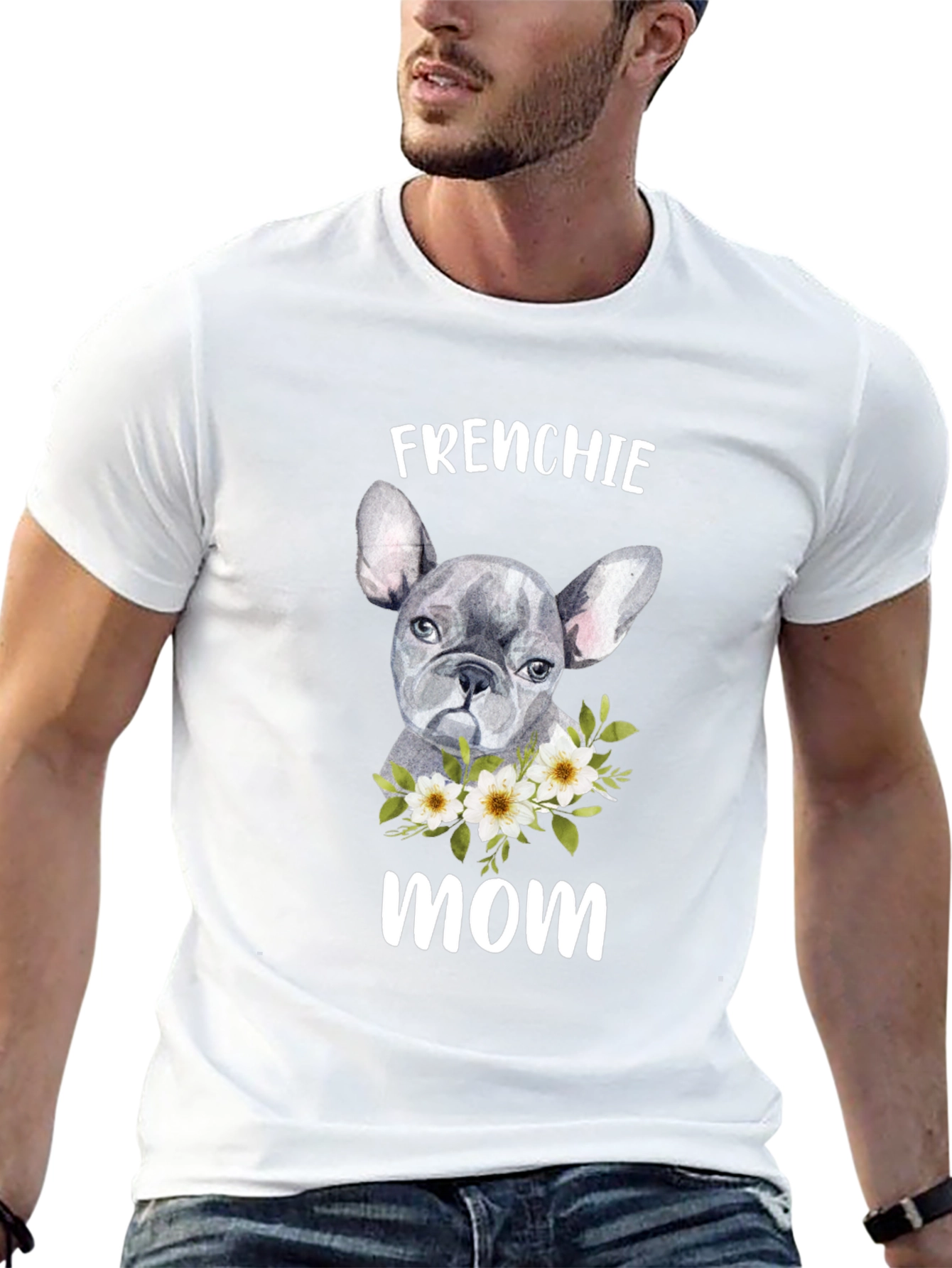 Frenchie Mom T-Shirt - Cute Dog Lover Tee