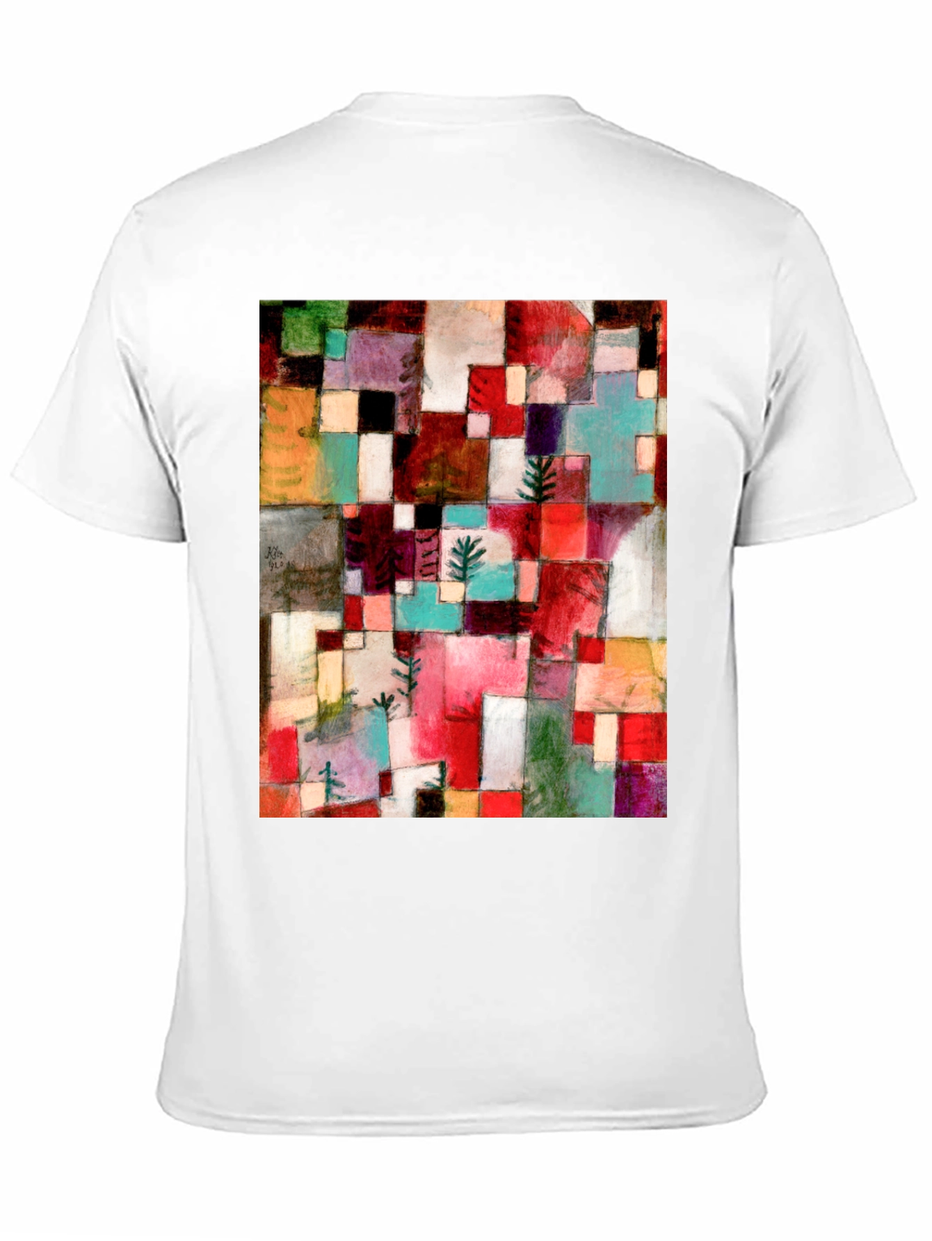 Abstract Art T-Shirt: Geometric Design