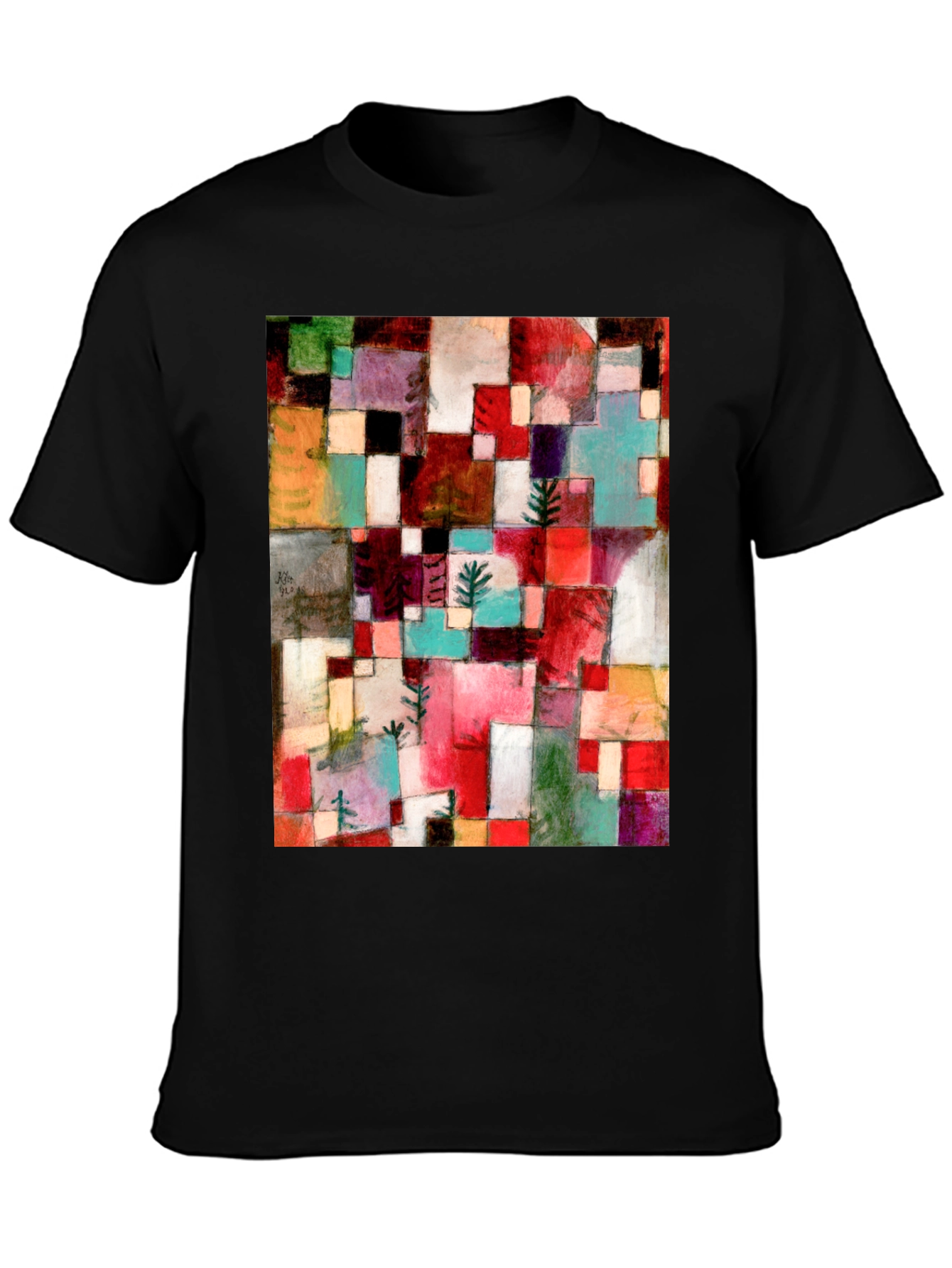 Abstract Art T-Shirt: Geometric Design