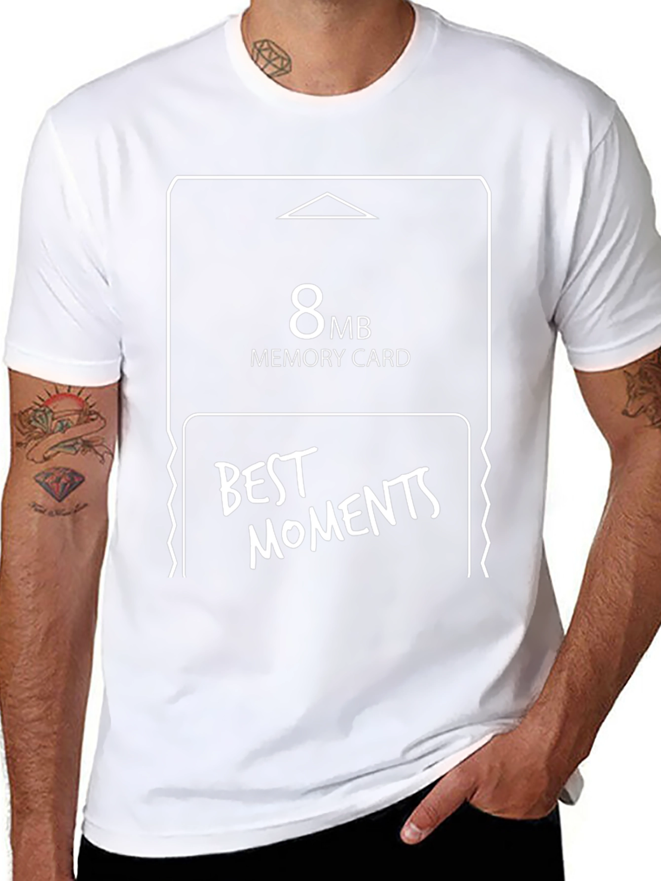 8MB Memory Card Best Moments Graphic Tee