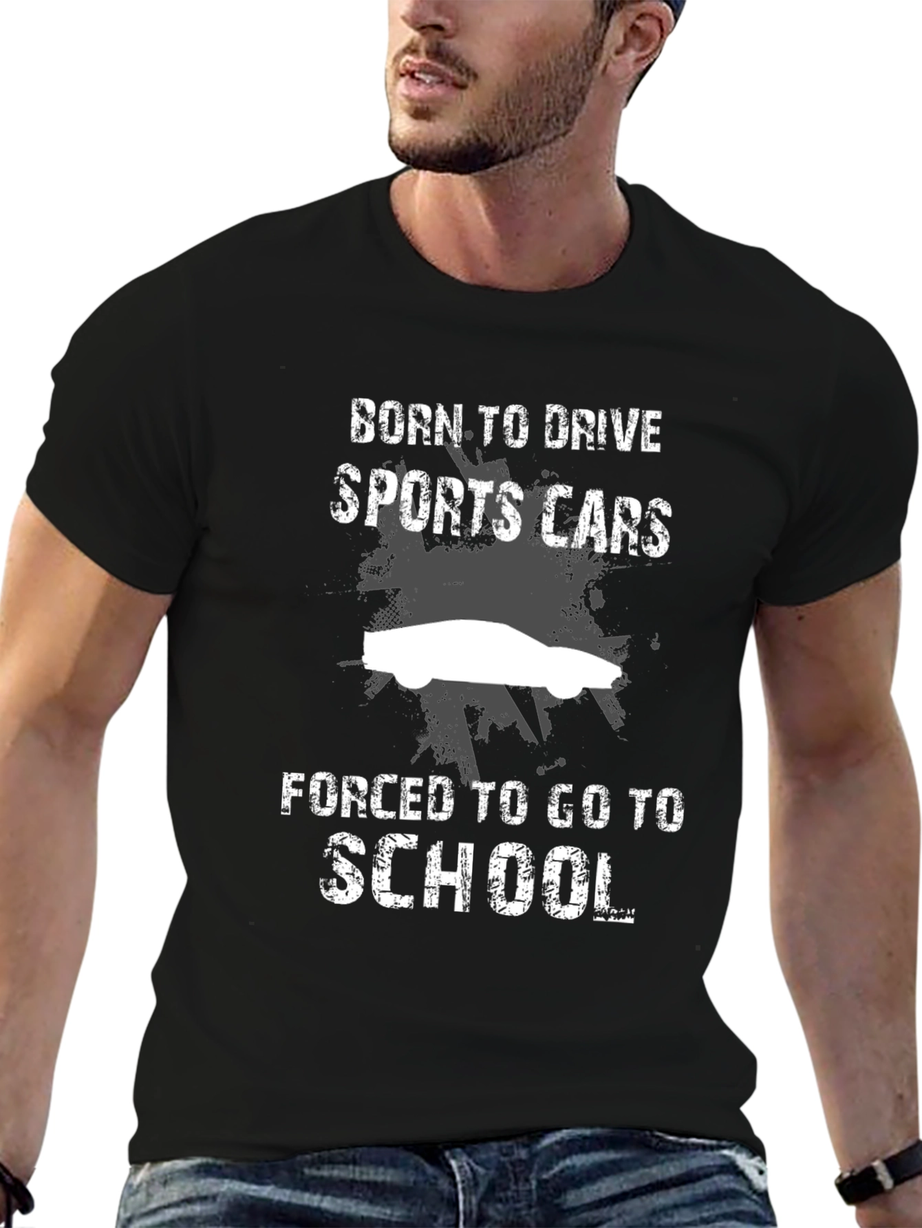 Born to Drive Sports Cars Mens T-Shirt