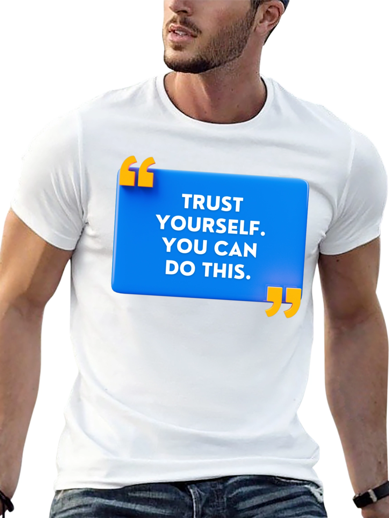 Trust Yourself Motivational Graphic Tee