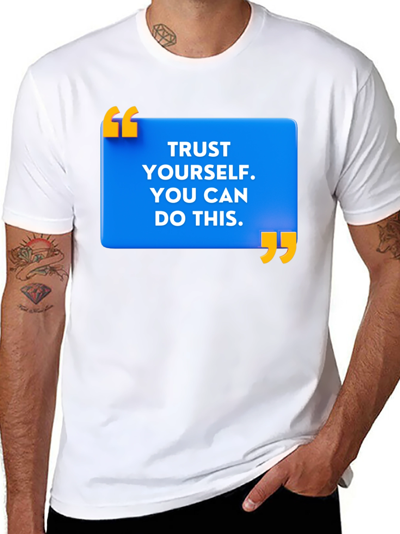 Trust Yourself Motivational Graphic Tee