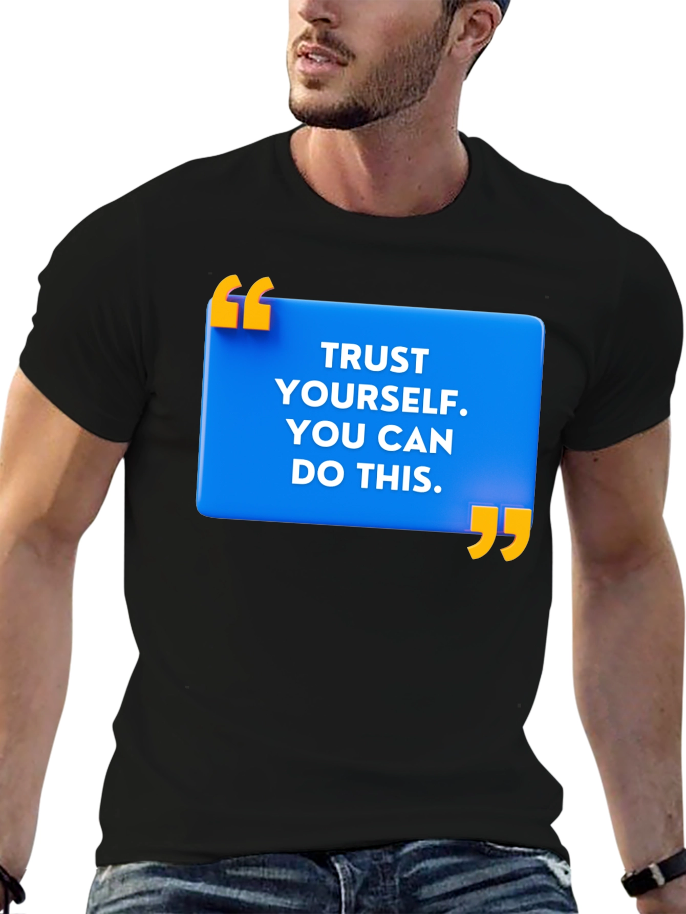 Trust Yourself Motivational Graphic Tee