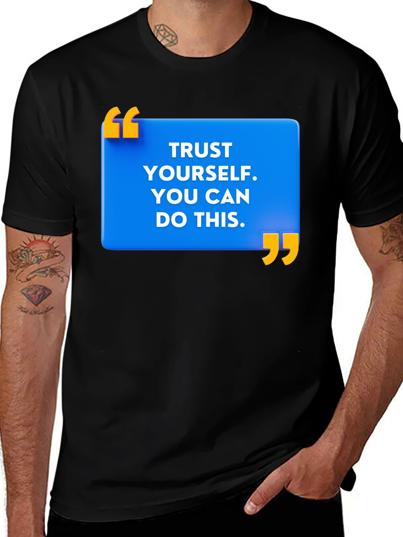Trust Yourself Motivational Graphic Tee