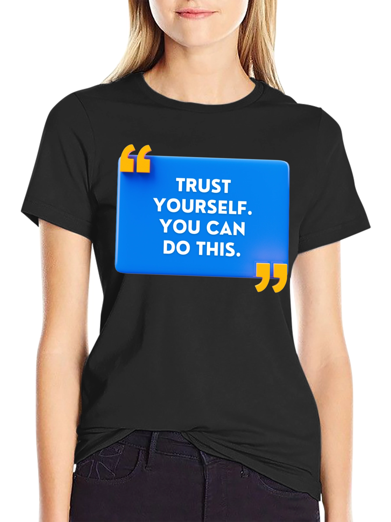 Trust Yourself Motivational Graphic Tee