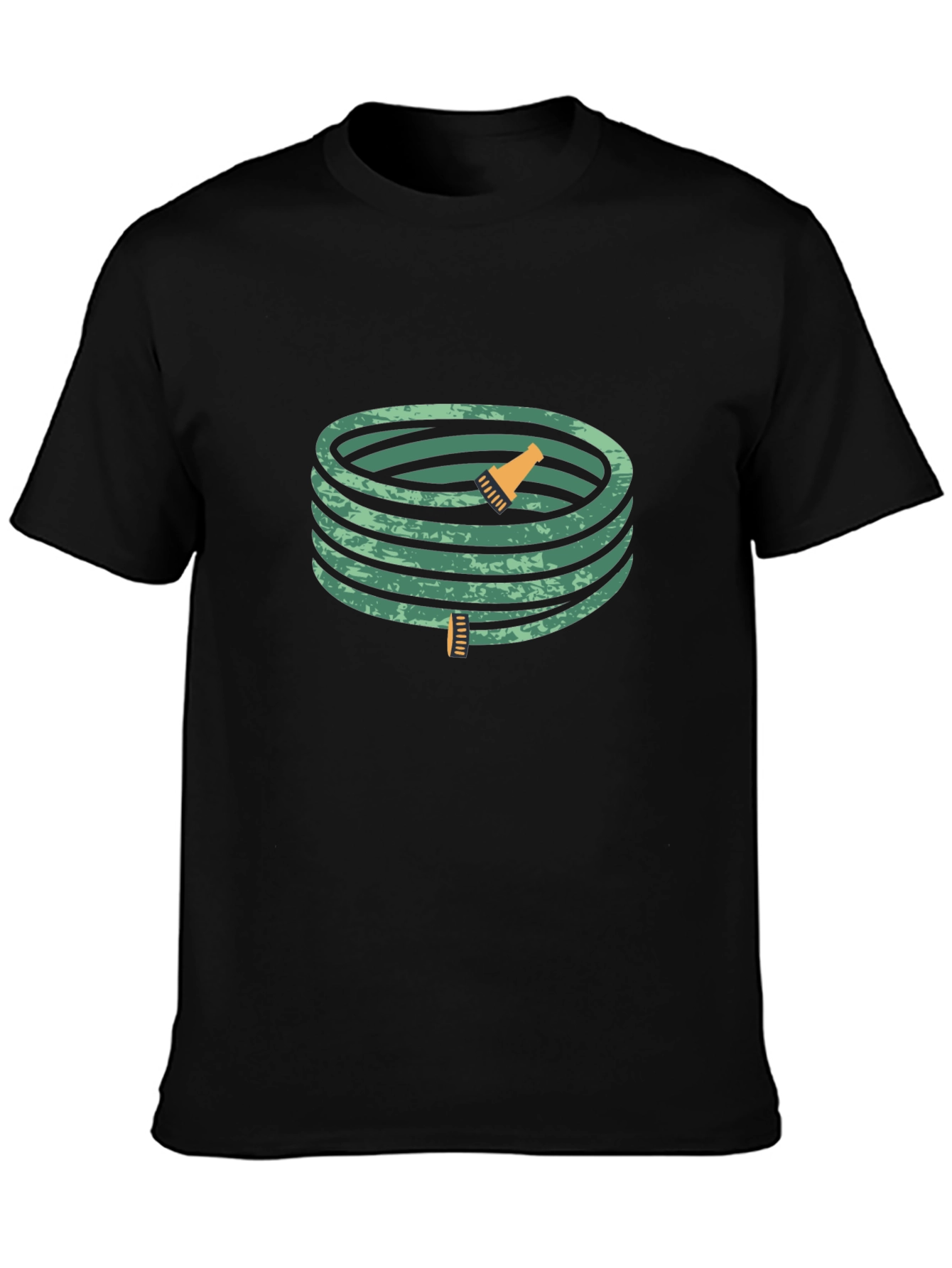 Coiled Garden Hose Graphic T-Shirt