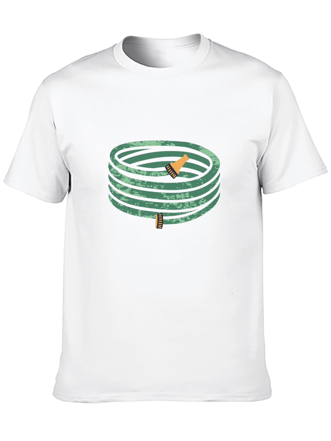 Coiled Garden Hose Graphic T-Shirt