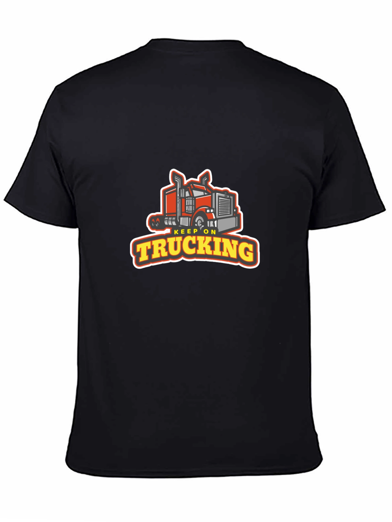 Keep On Trucking Graphic Tee - Black