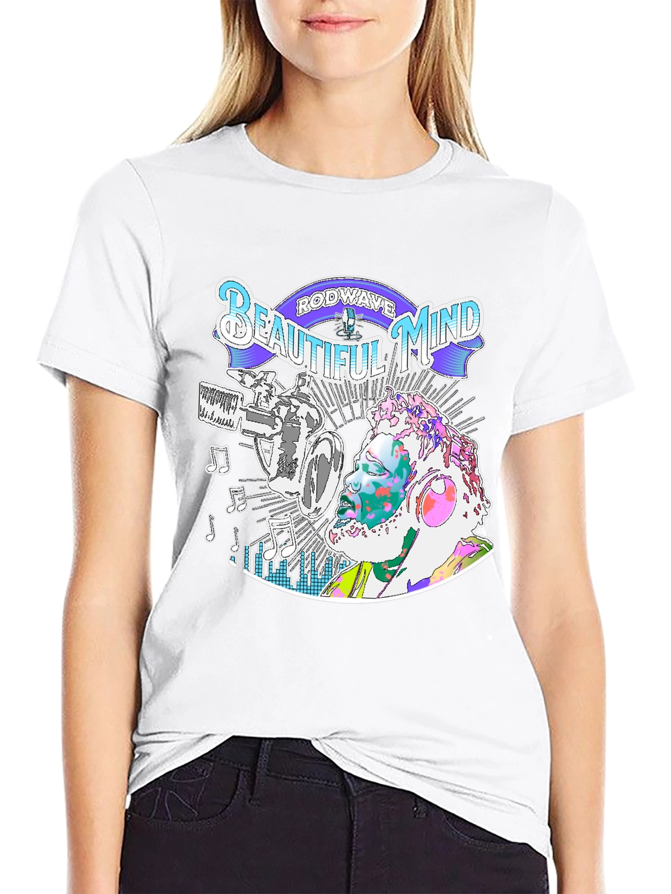 Rod Wave Beautiful Mind Graphic T-Shirt