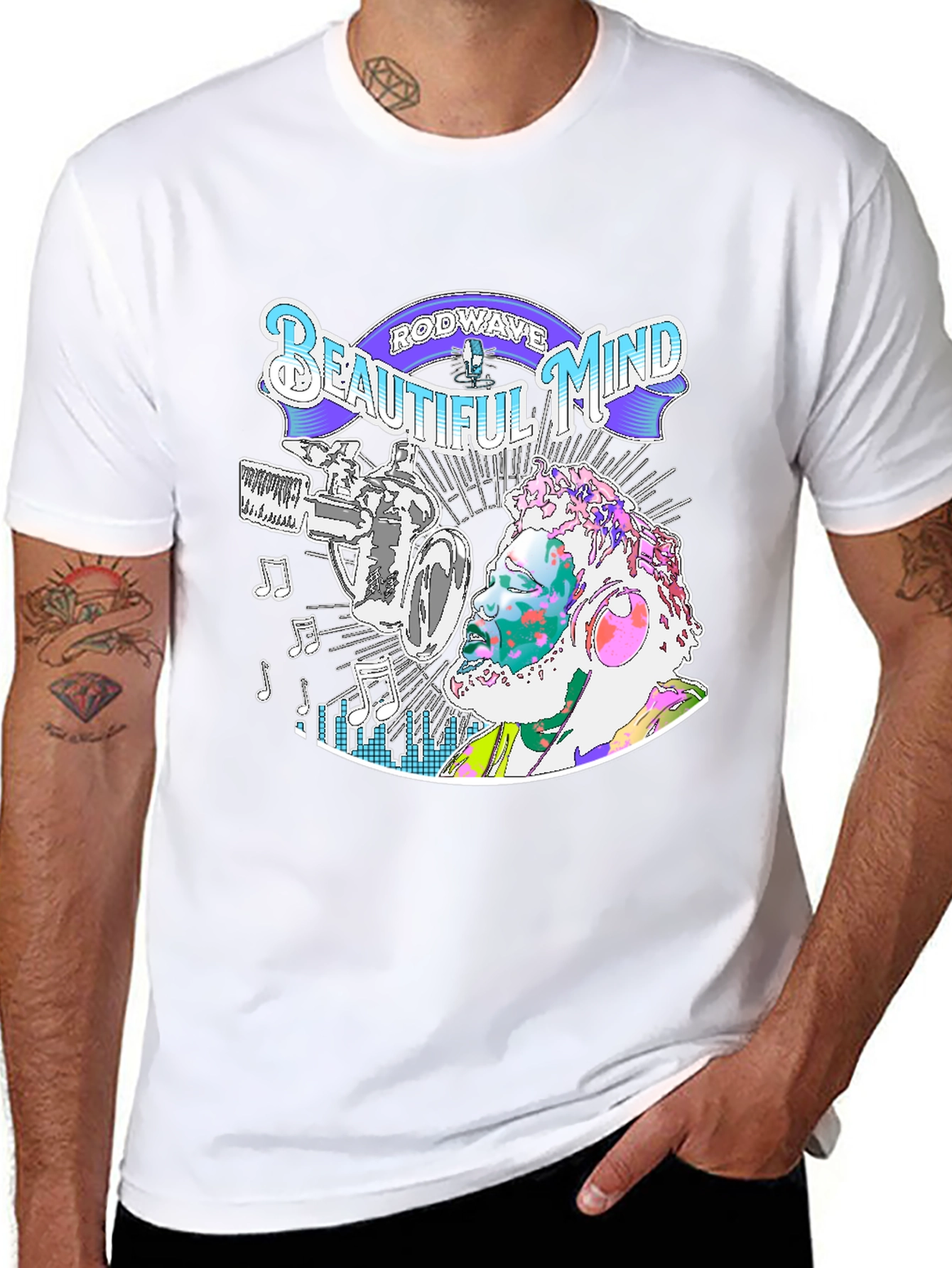 Rod Wave Beautiful Mind Graphic T-Shirt