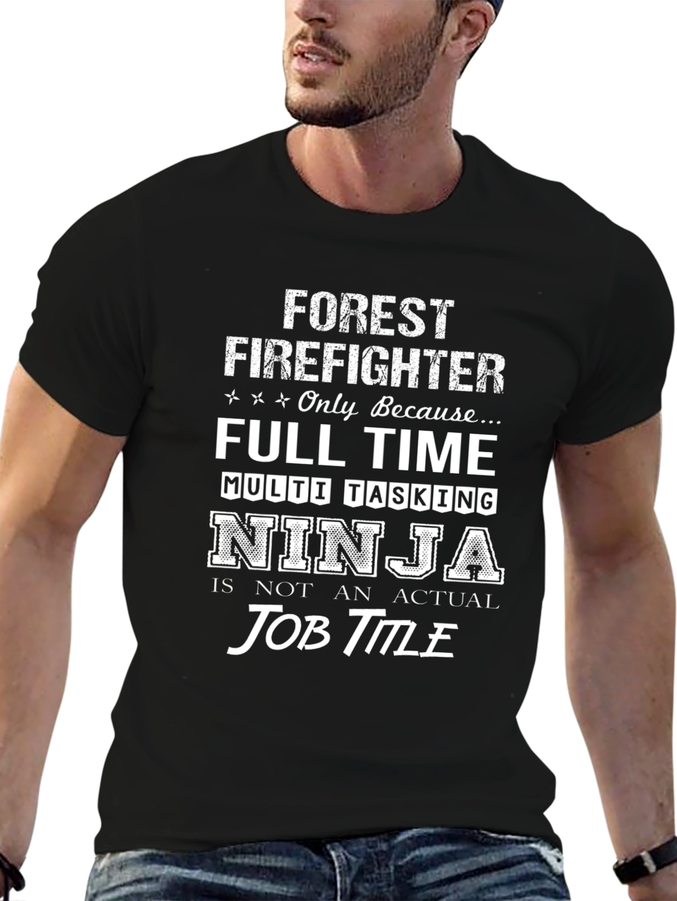 Forest Firefighter Ninja T-Shirt