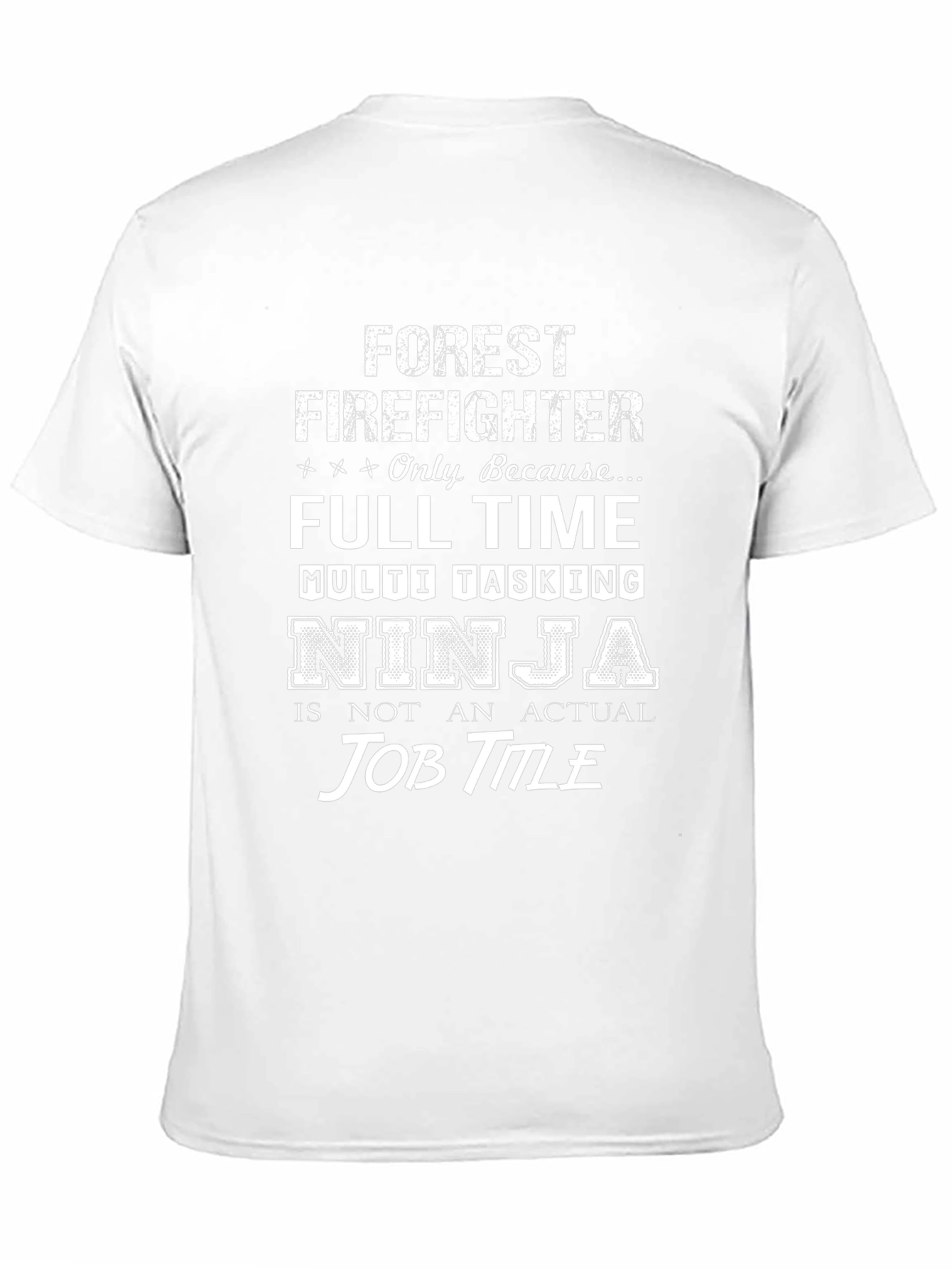 Forest Firefighter Ninja T-Shirt
