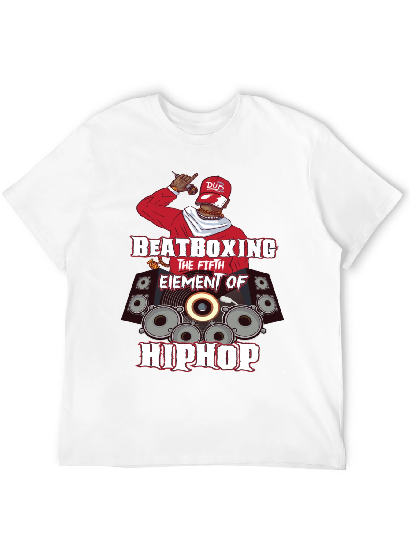 Beatboxing Fifth Element of Hip Hop Graphic T-Shirt