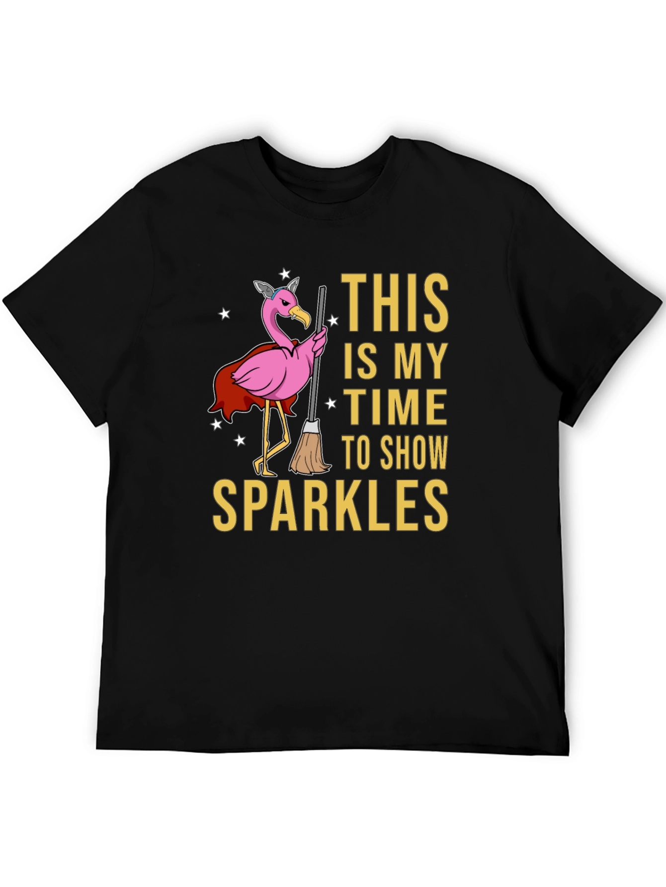Sparkle Time Flamingo T-Shirt