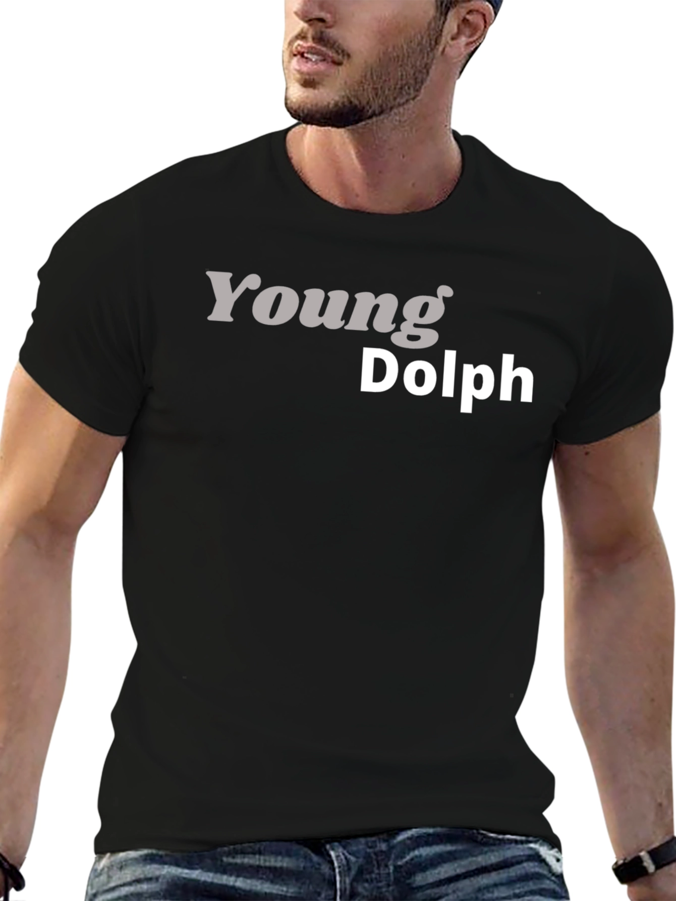 Young Dolph Graphic T-Shirt - Black Cotton Tee