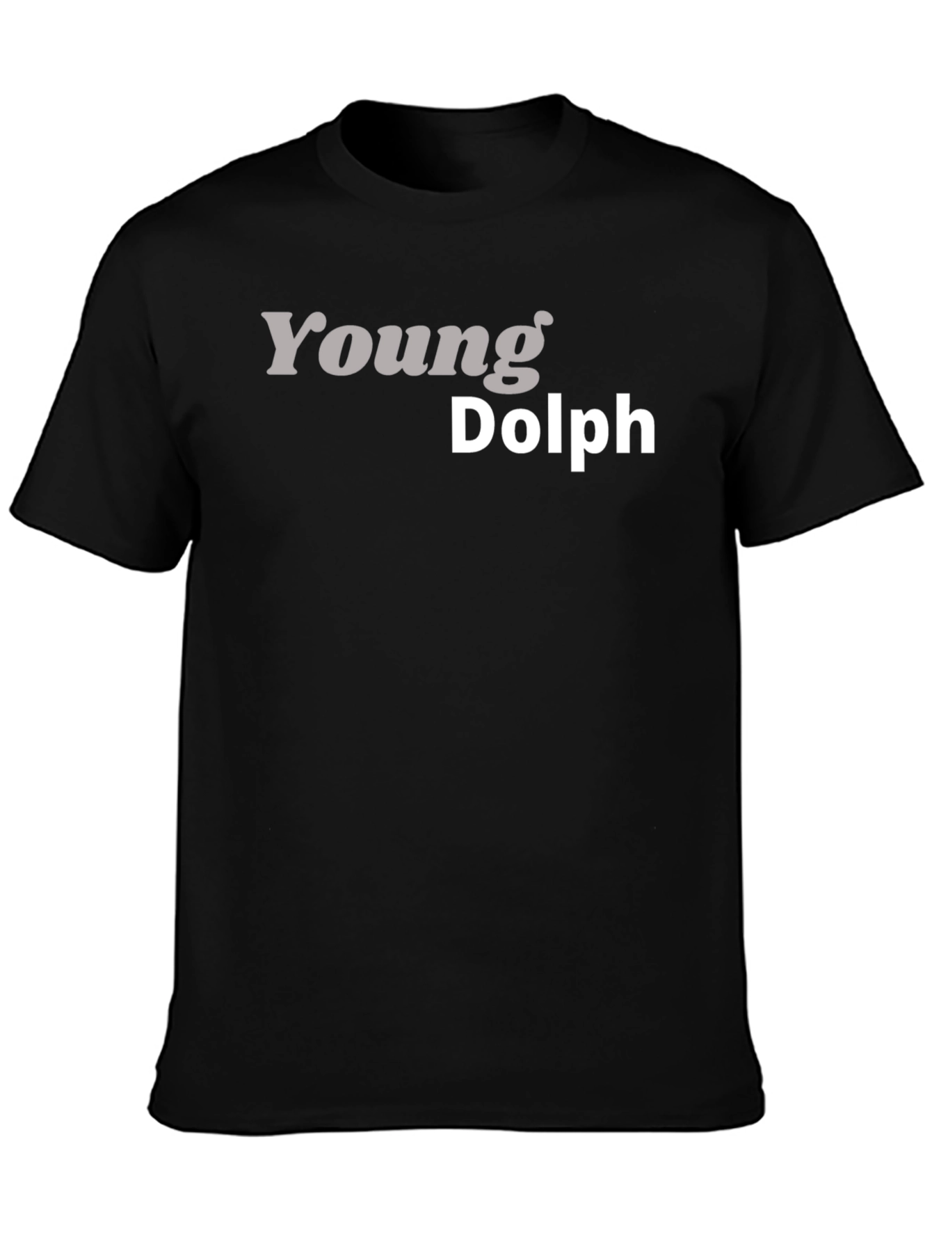 Young Dolph Graphic T-Shirt - Black Cotton Tee