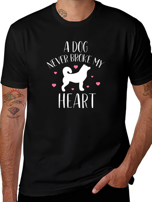 A Dog Never Broke My Heart Graphic Tee