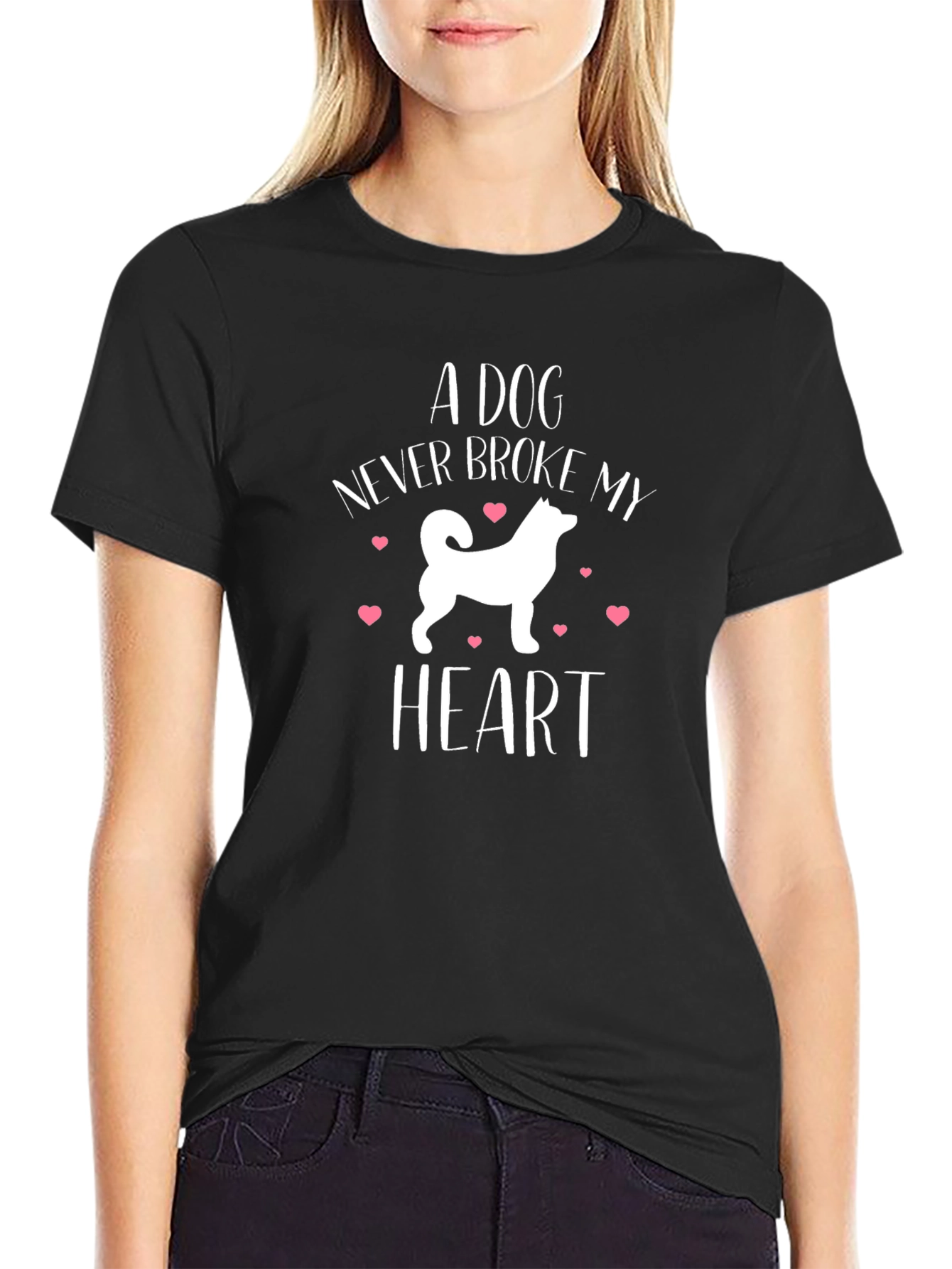 A Dog Never Broke My Heart Graphic Tee