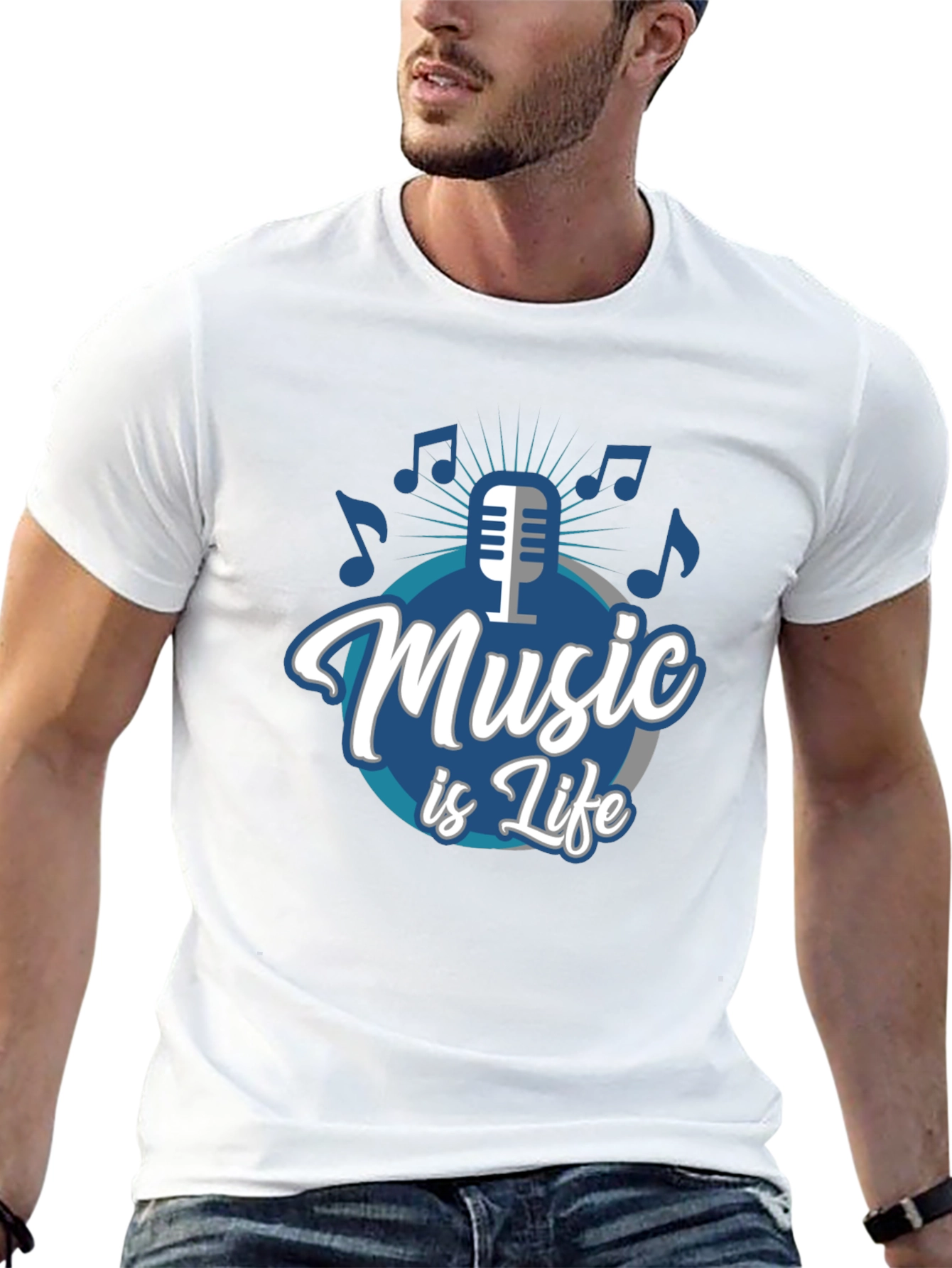Music is Life T-Shirt: Stylish Graphic Tee