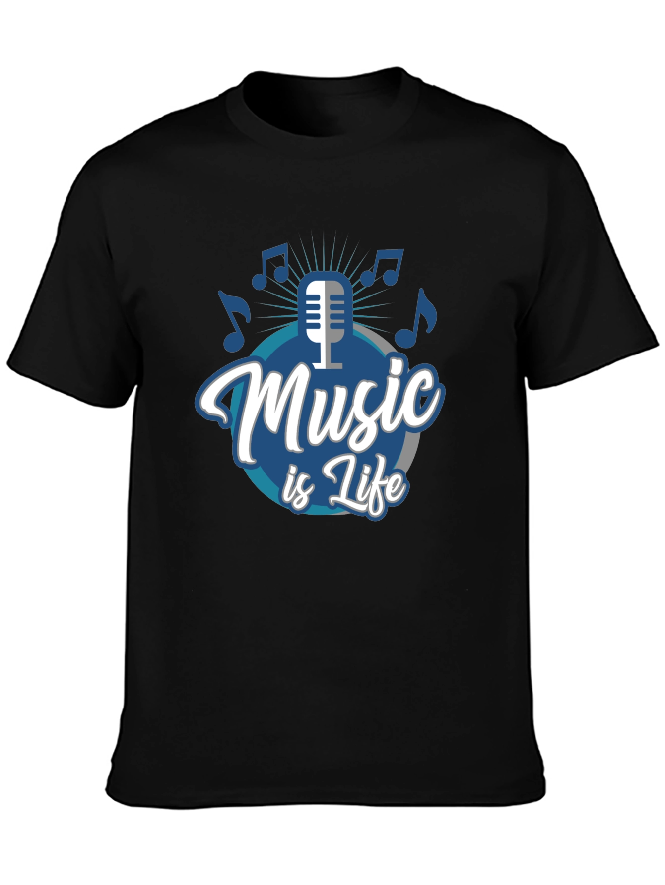 Music is Life T-Shirt: Stylish Graphic Tee