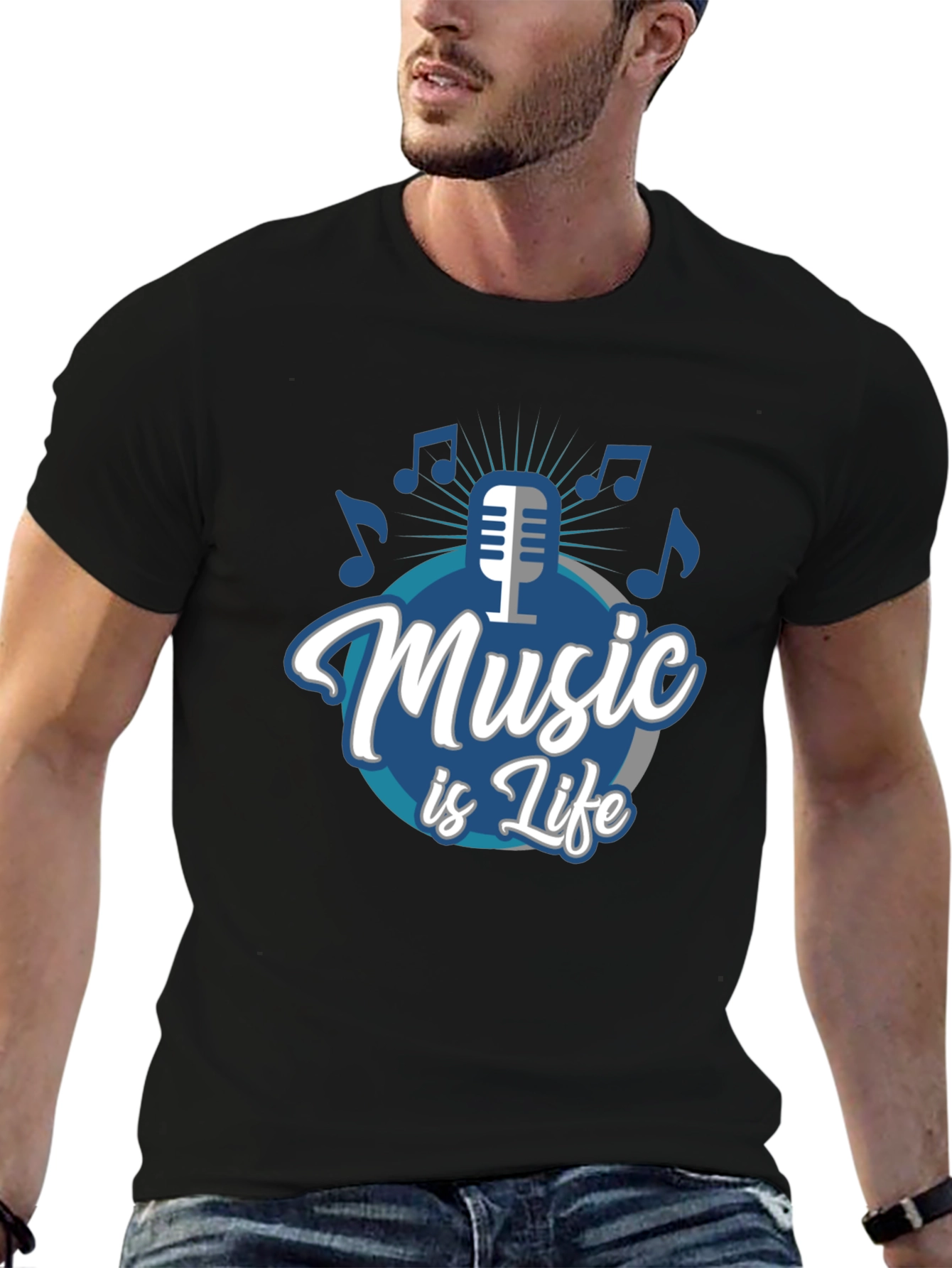 Music is Life T-Shirt: Stylish Graphic Tee