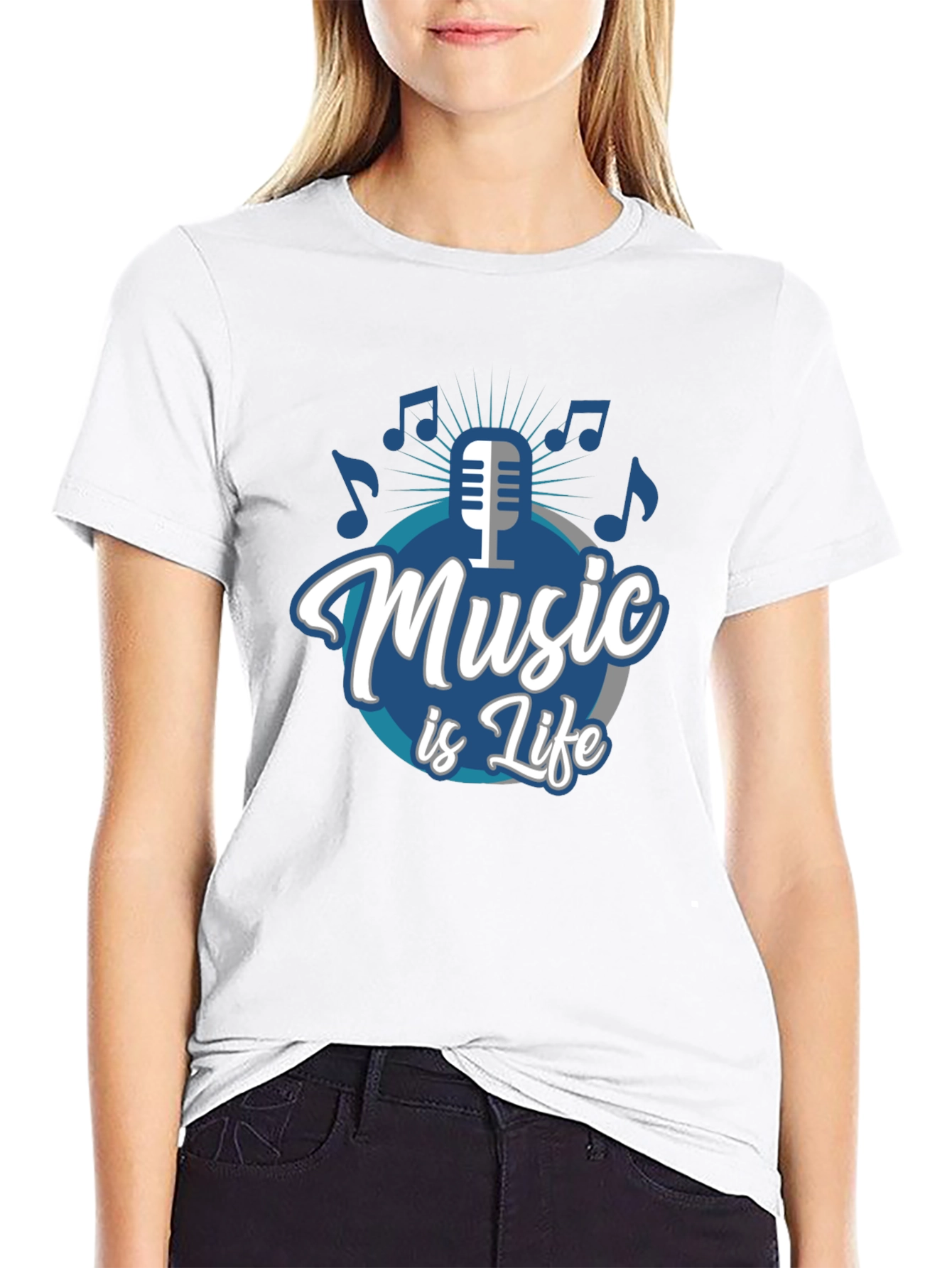 Music is Life T-Shirt: Stylish Graphic Tee