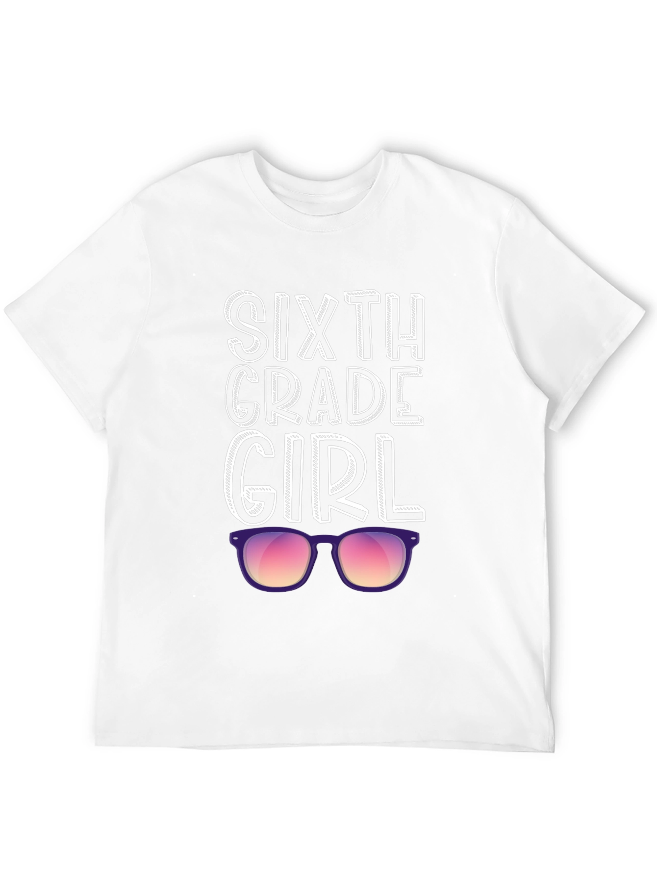 Sixth Grade Girl T-Shirt - Back to School!